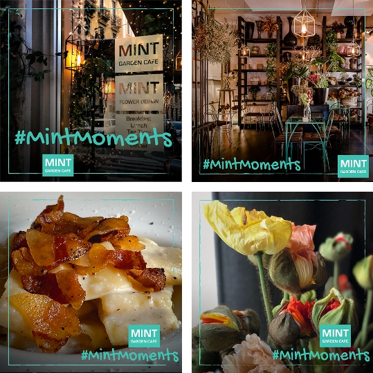 Mint Garden Cafè - digital campaign