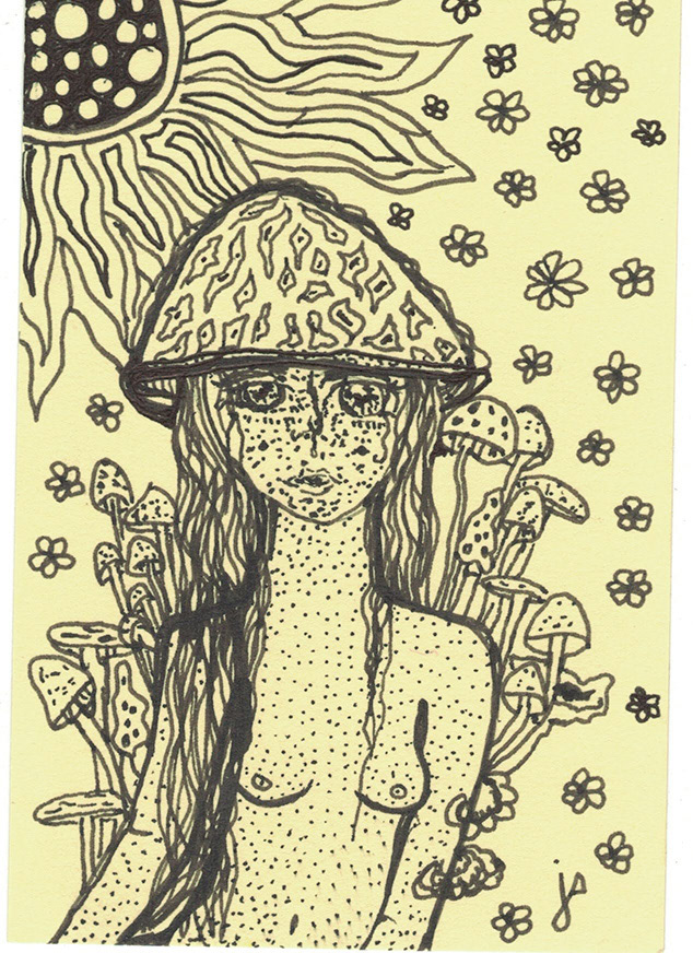 Mushroom Lady