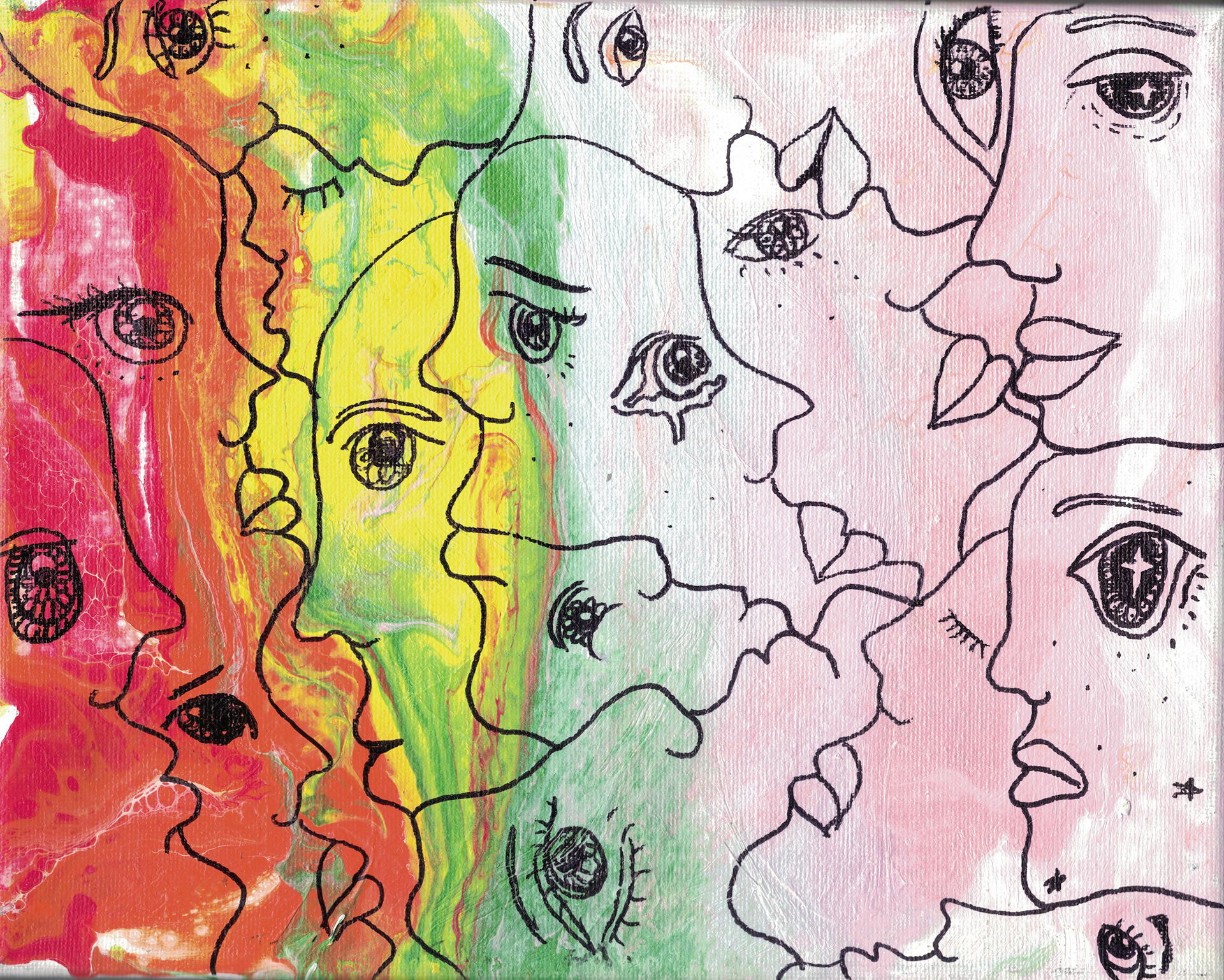 Faces Painting 12