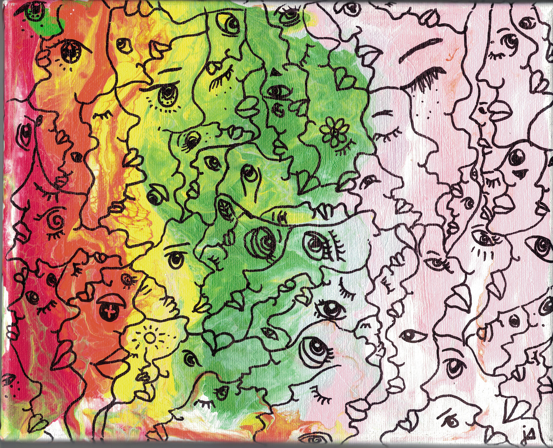 Faces Painting 11