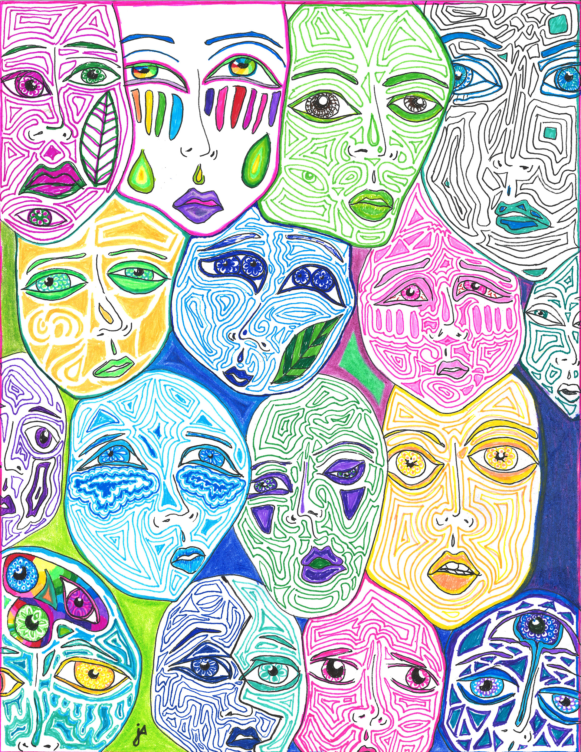 Faces 01