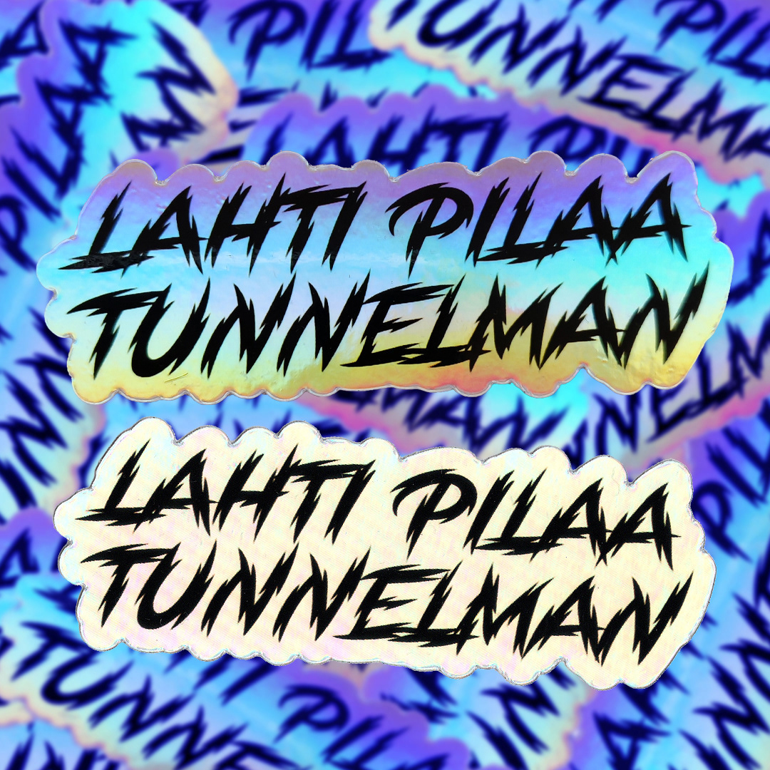 Oma projekti. Tarra löytyy kaupastani!