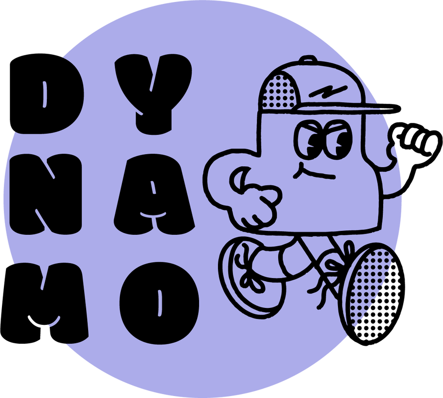 Suomen Nuorisoseurojen Dynamo-hankkeen toissijainen logo.