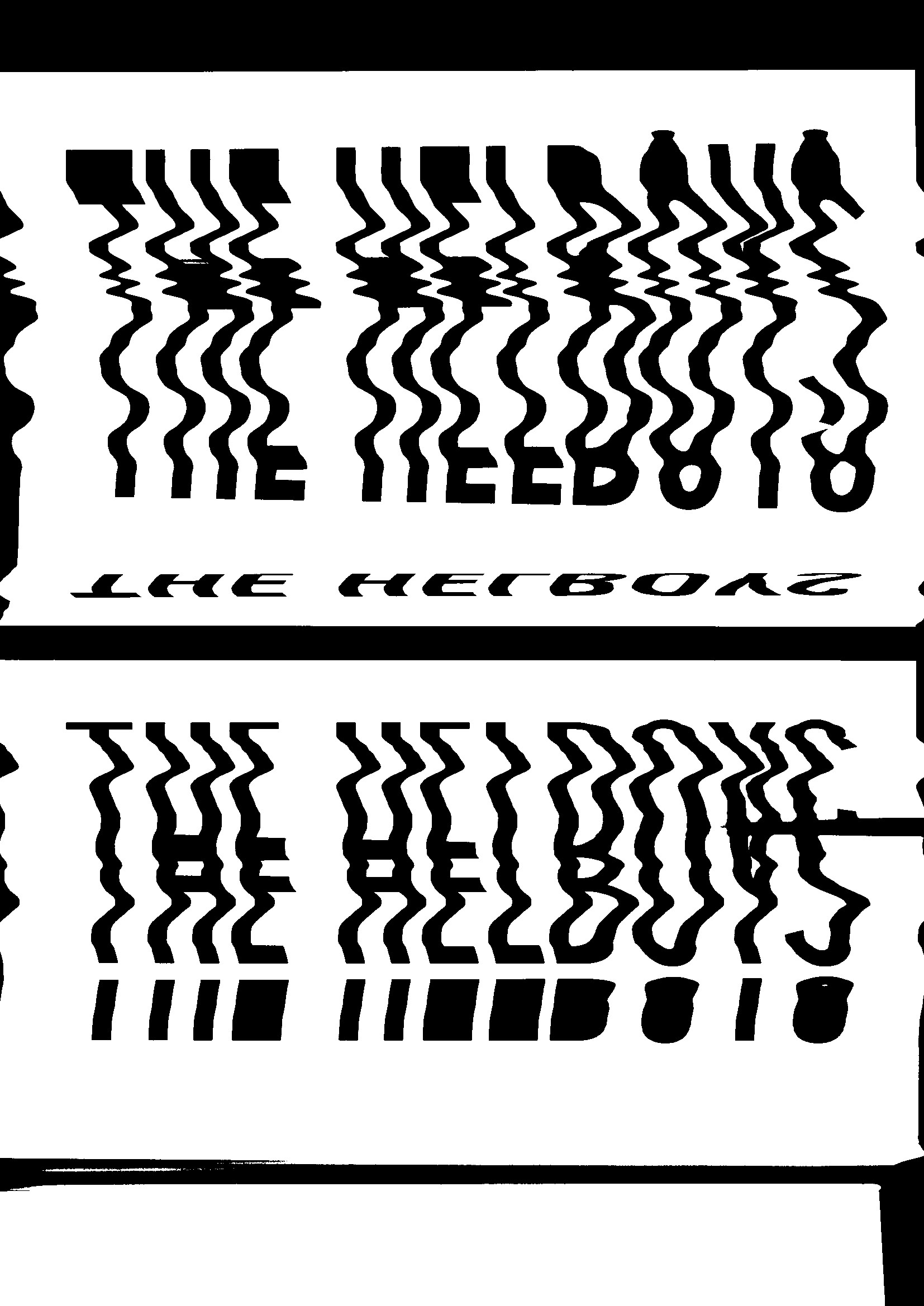 The Helboys- bändin logo.