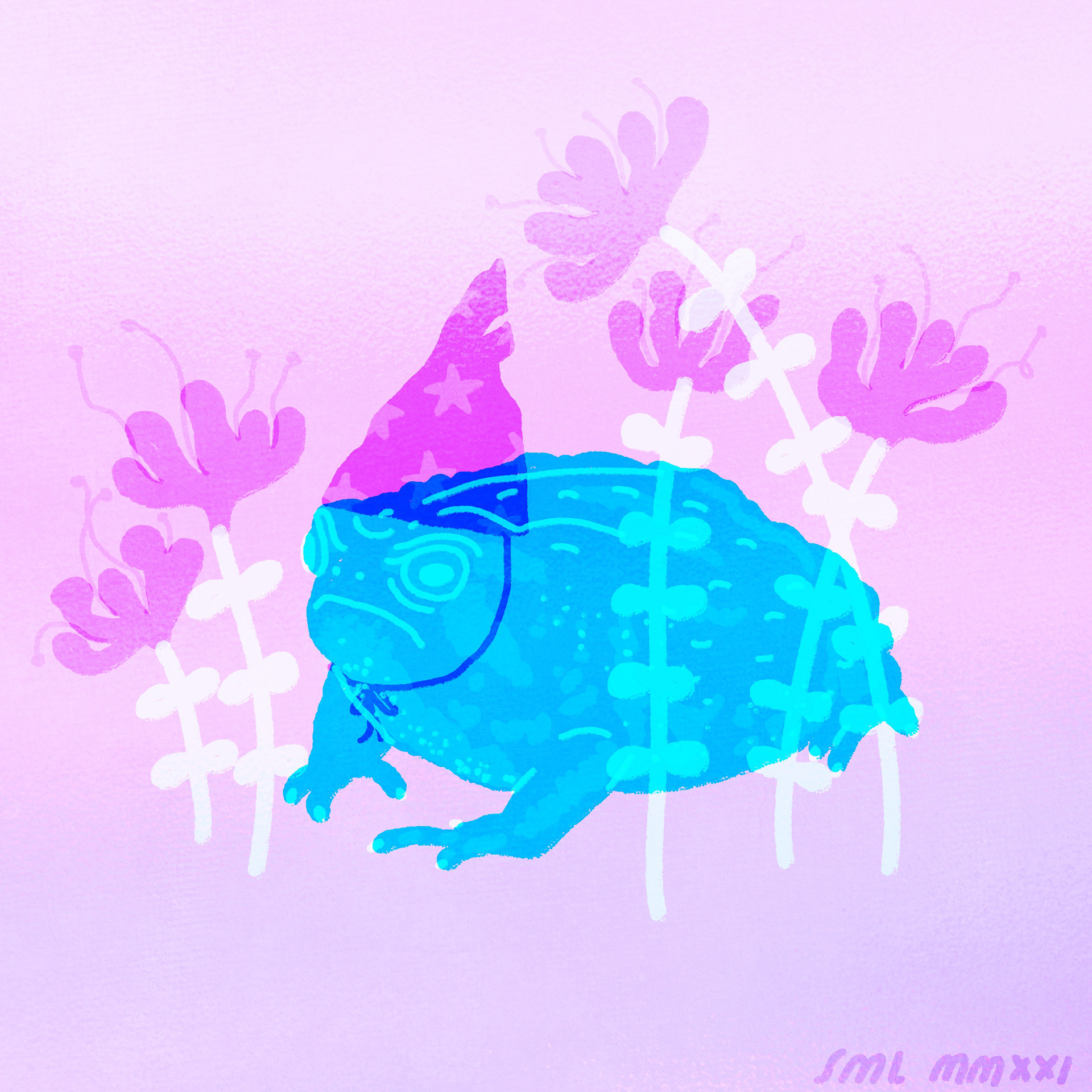 Oma projekti. Magic frog.