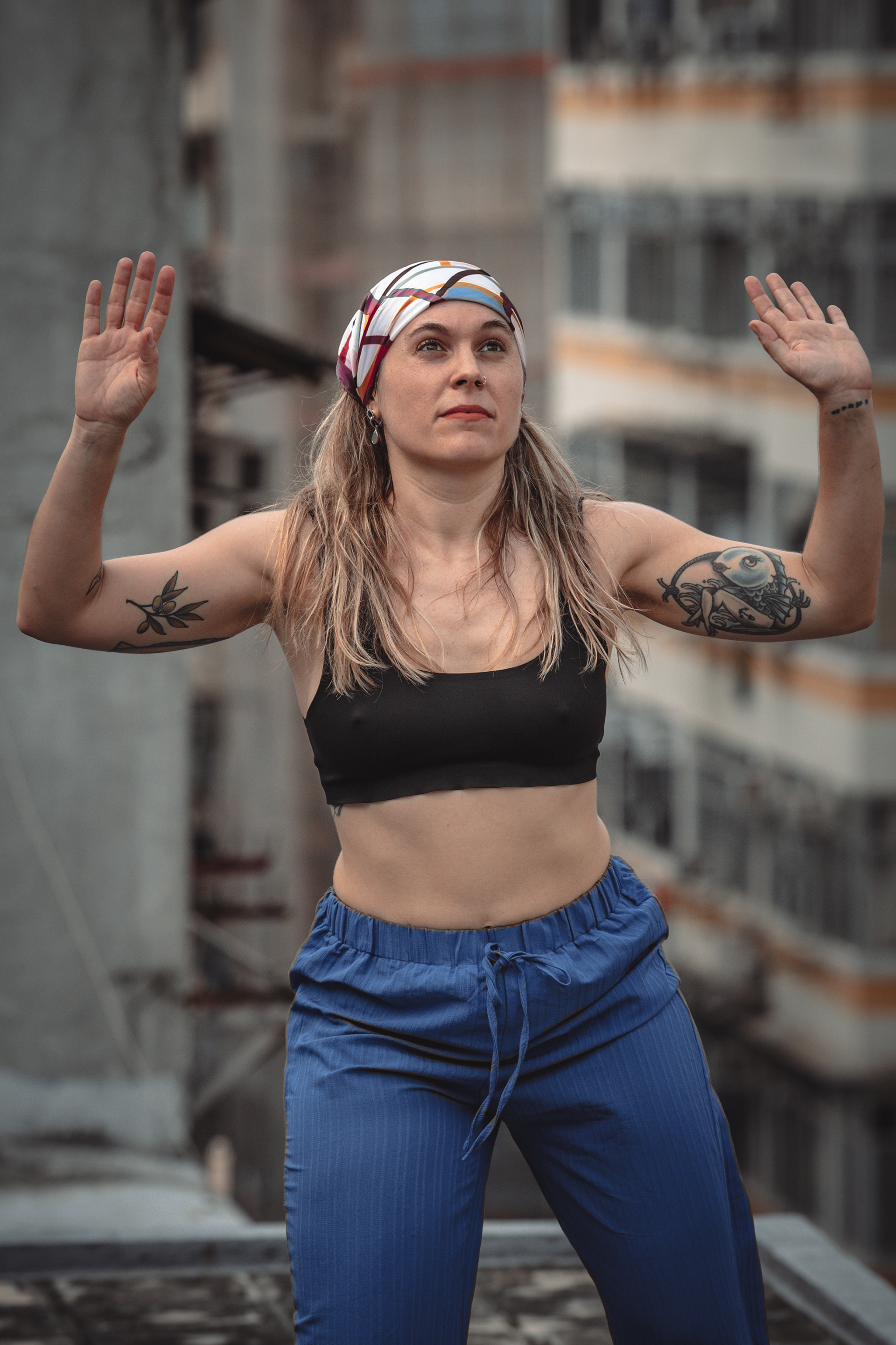 Hong Blue Rooftops 
