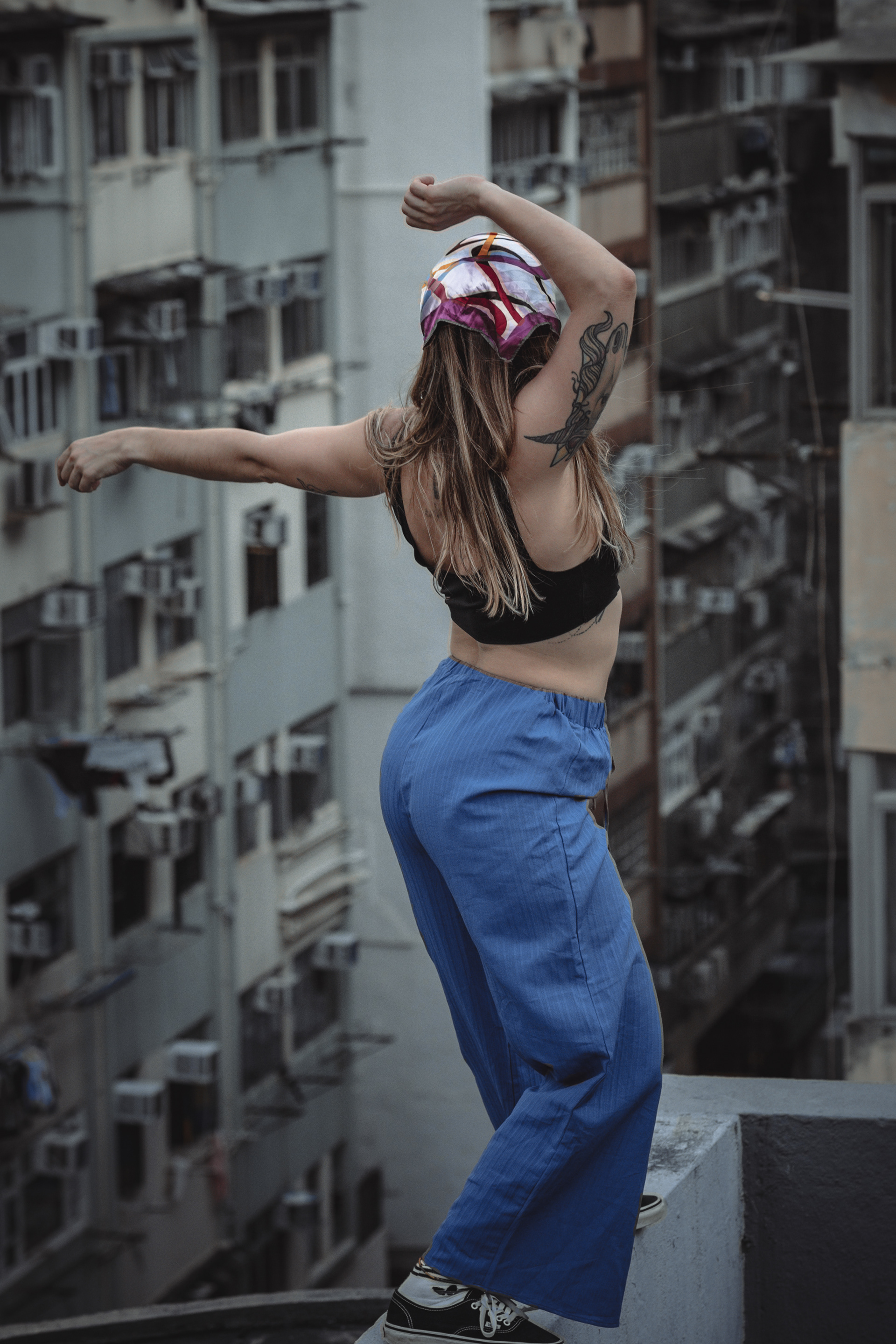 Hong Blue Rooftops 