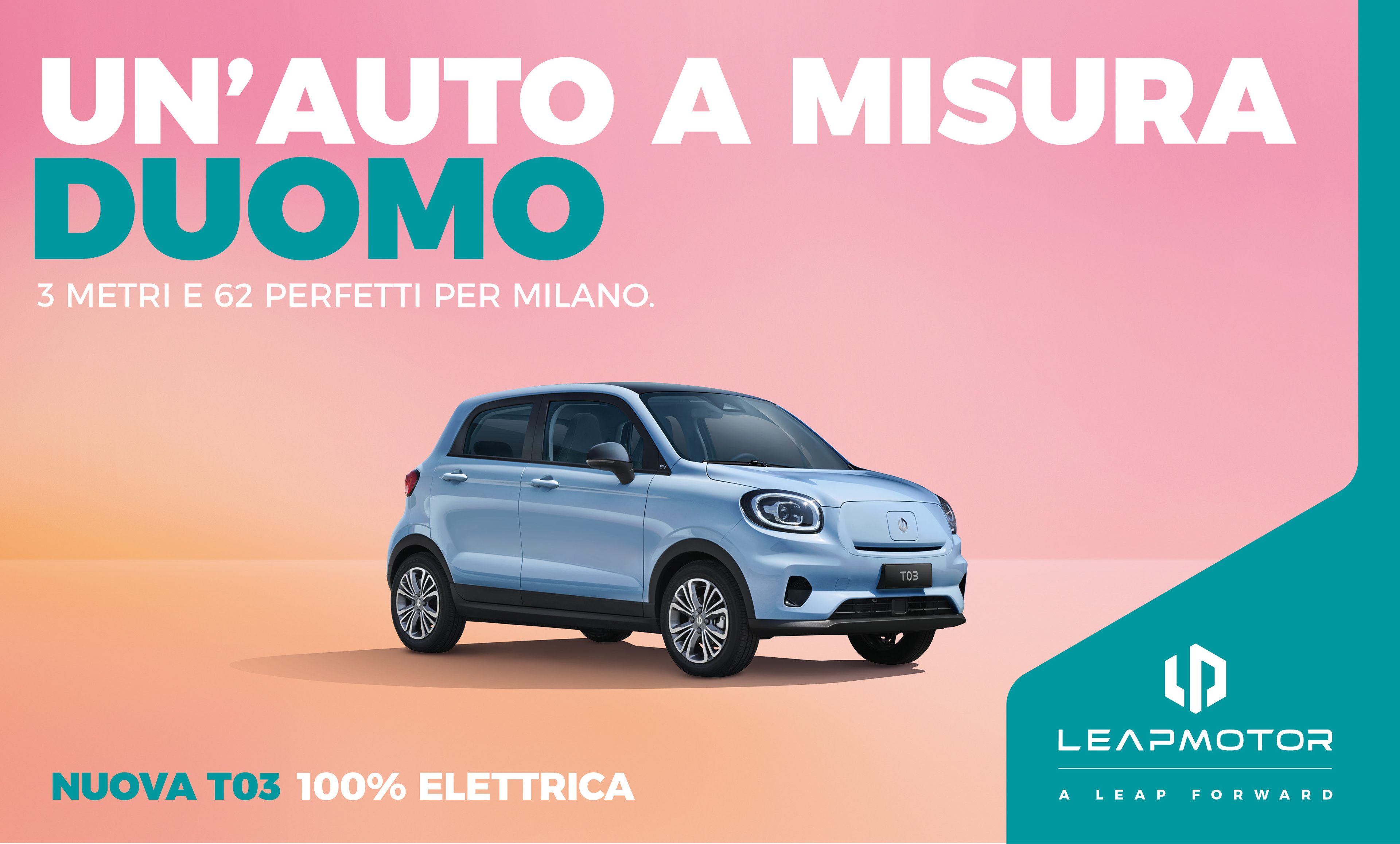 A CAR BUILT AROUND YOU AND THE DUOMO