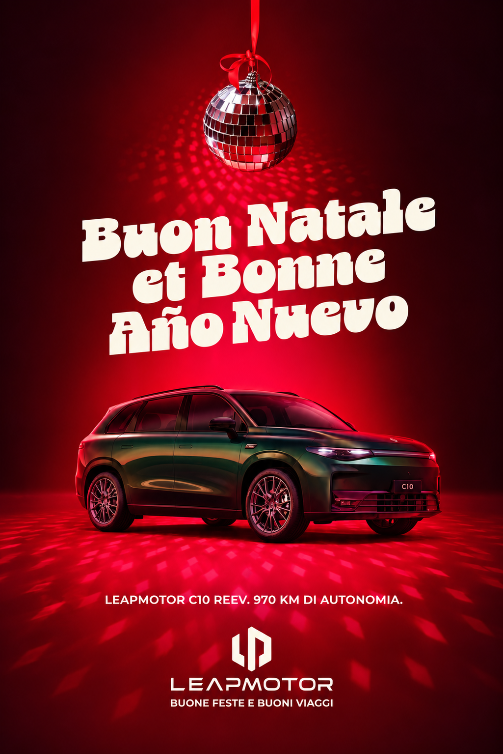 MERRY XMAS ET BONNE AÑO NUEVO (970 KM AUTONOMY)