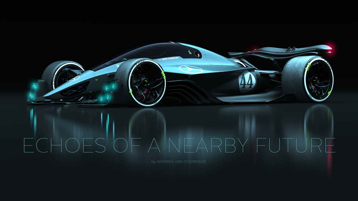 Andries van Overbeeke - Mercedes Formula 1 Concept