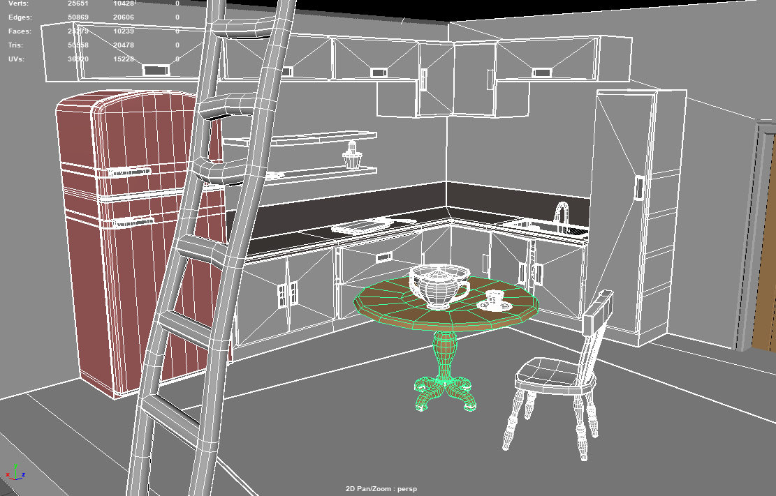 Milestone 1 - Kitchen Blockout