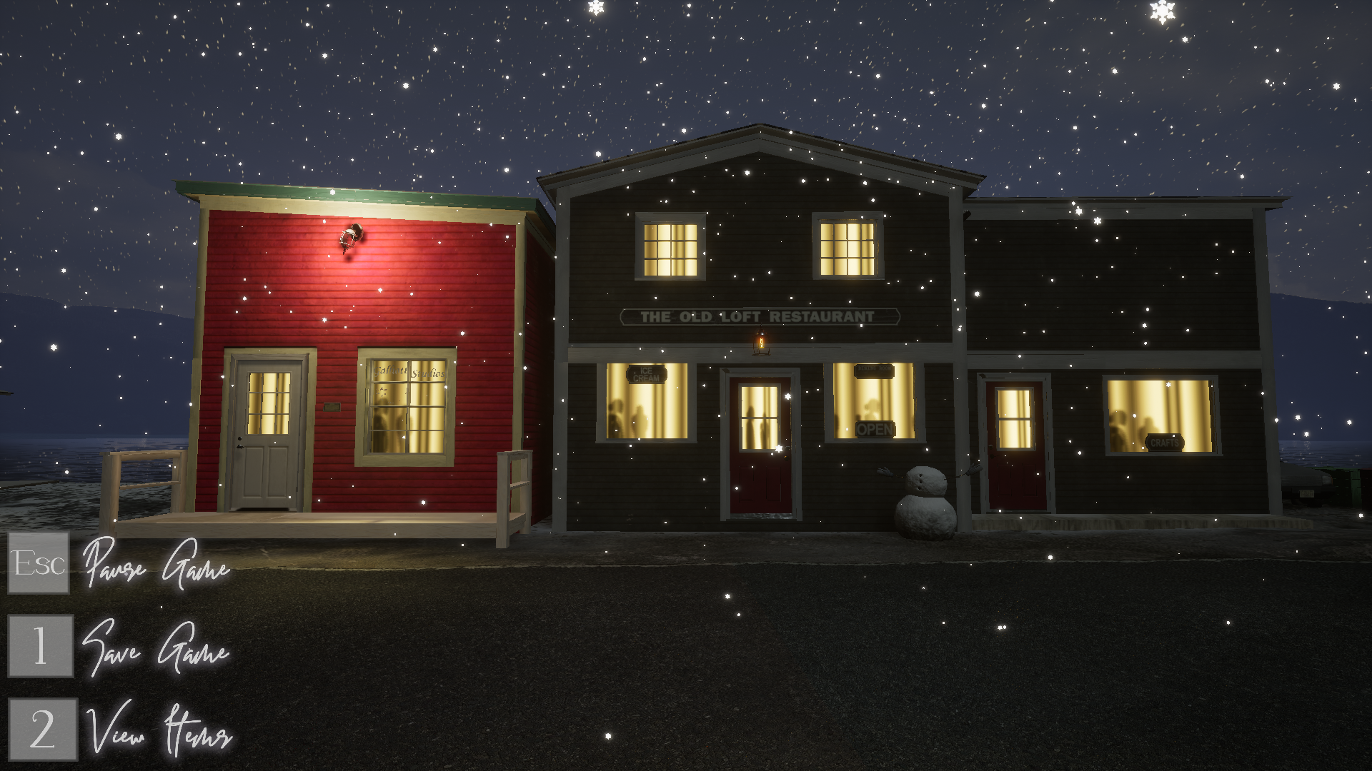 Mummer's Journey - Galliott Studios and Old Loft Restaurant (In-Game Capture)