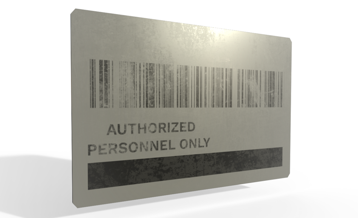 Project Cyborg - Keycard Back