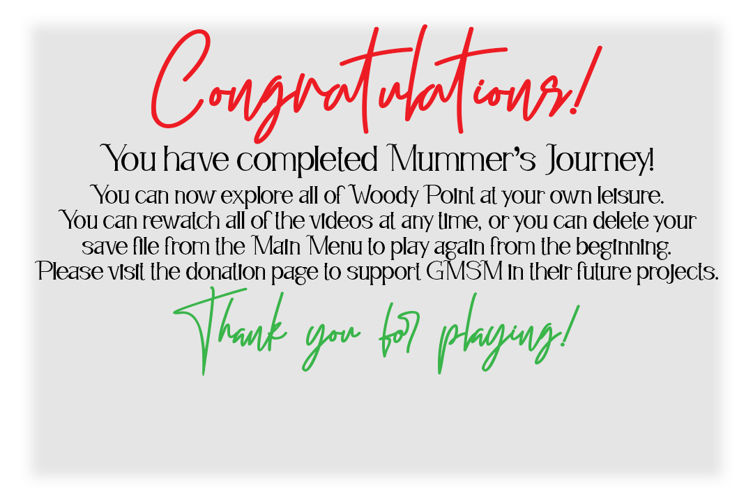 Mummer's Journey - Thanks for Playing UI Asset