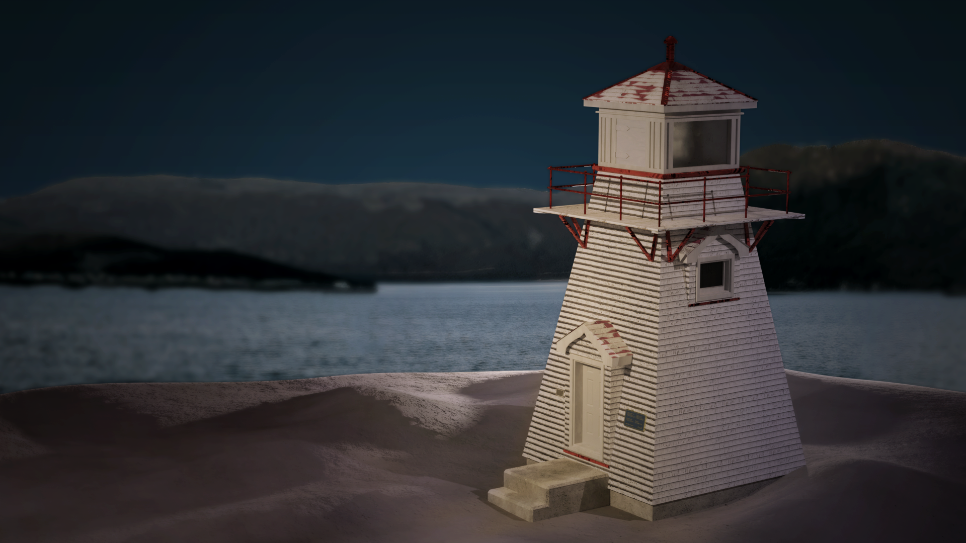 Mummer's Journey - Woody Point Lighthouse