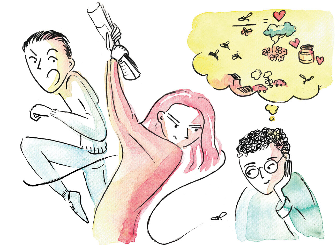 différentes réactions à même un stimulus njhmhknlmlmmm:`