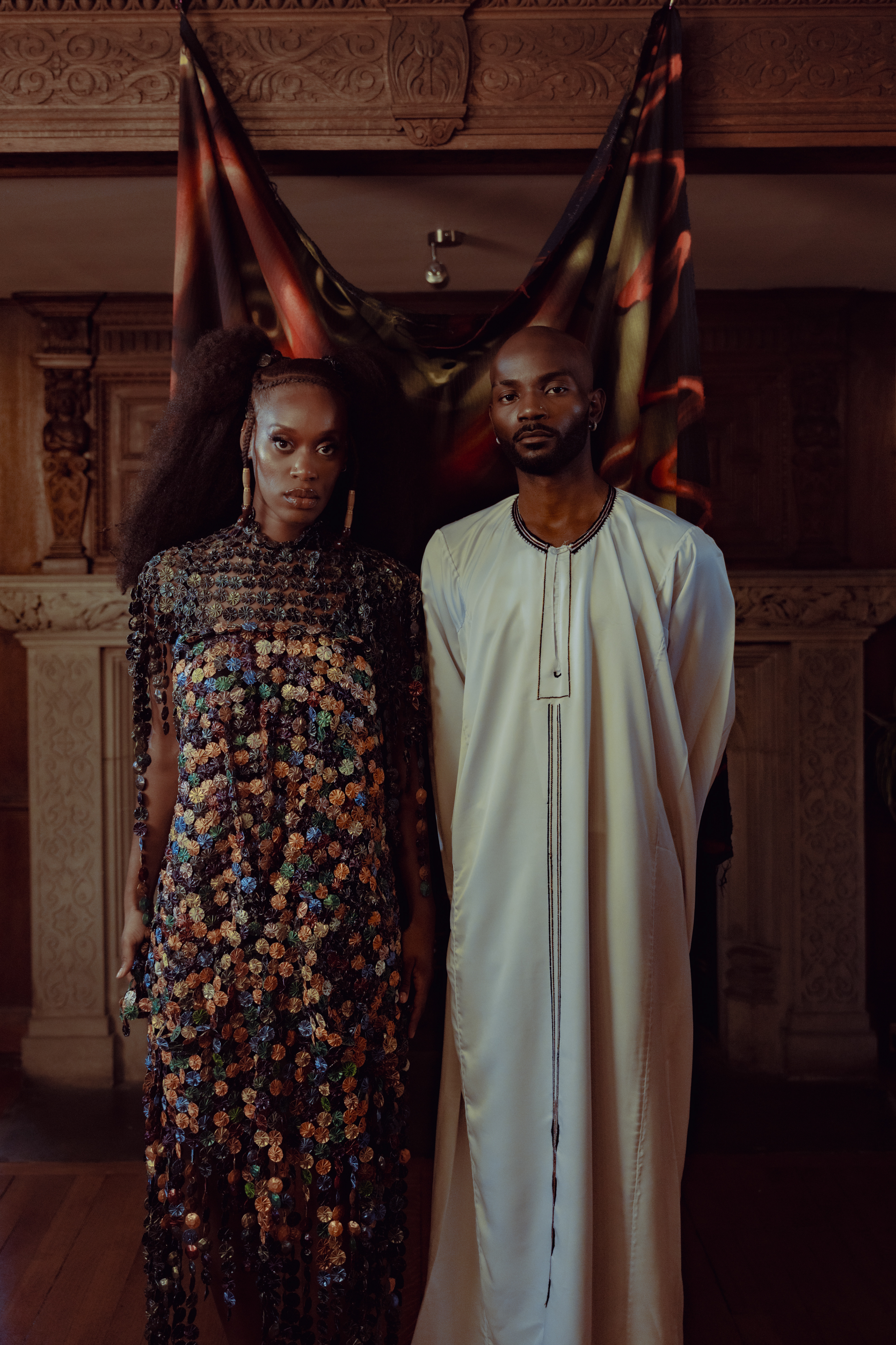 Xanthus wear Rhys Ellis, Ginnsoul wears his own Kanzu