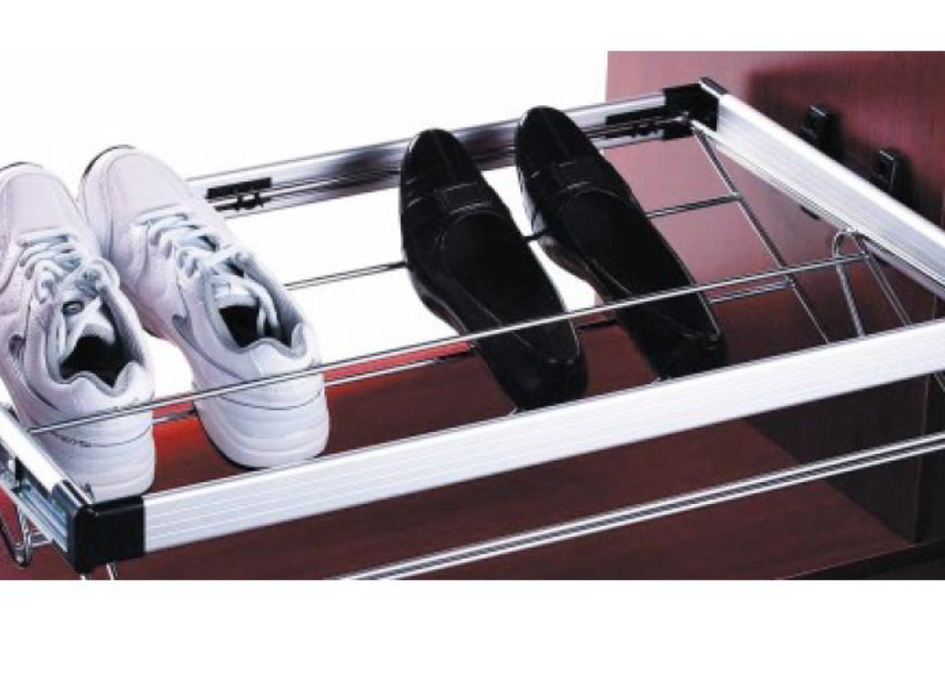 Porte chaussures coulissant