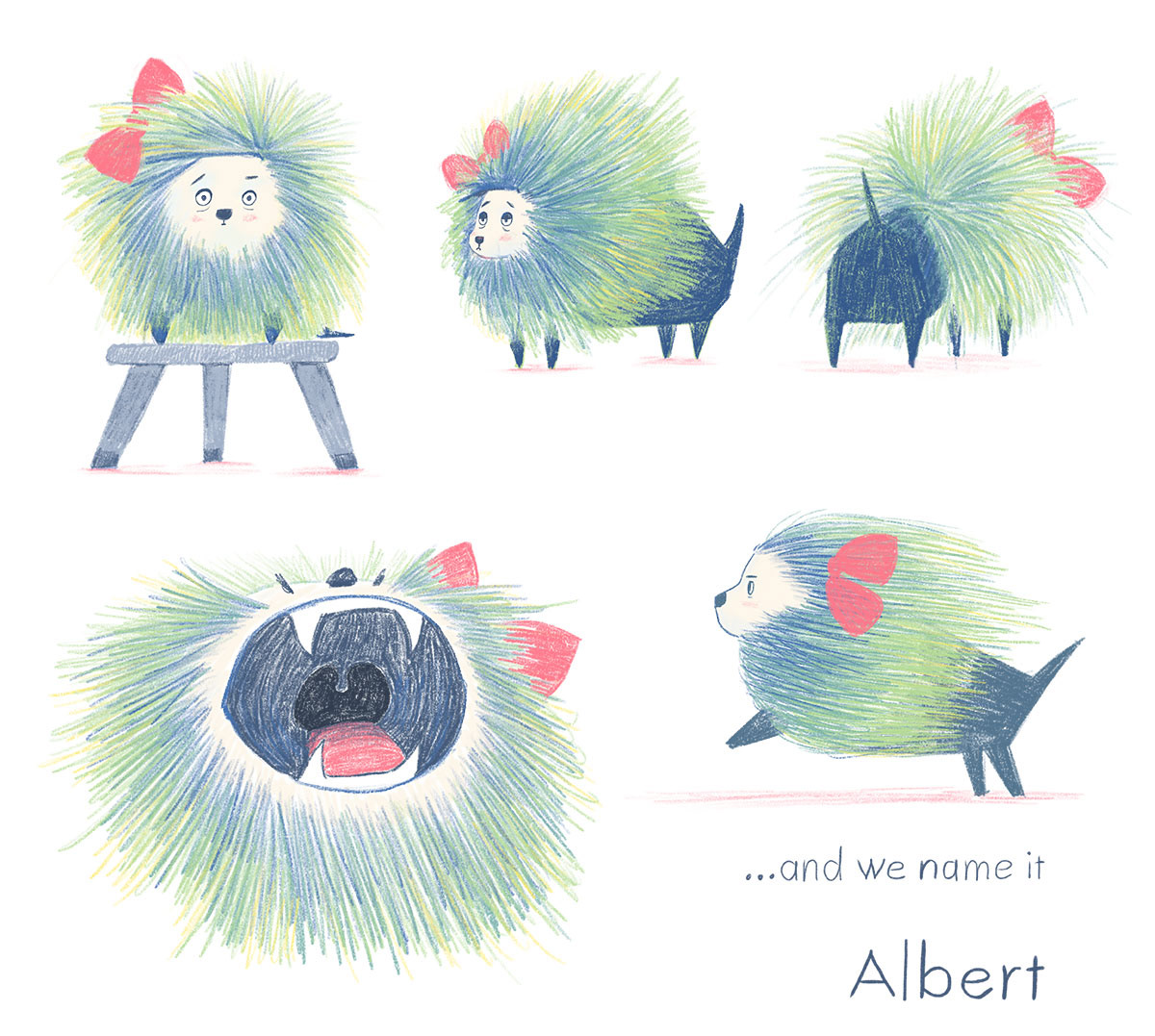 Character design Albert