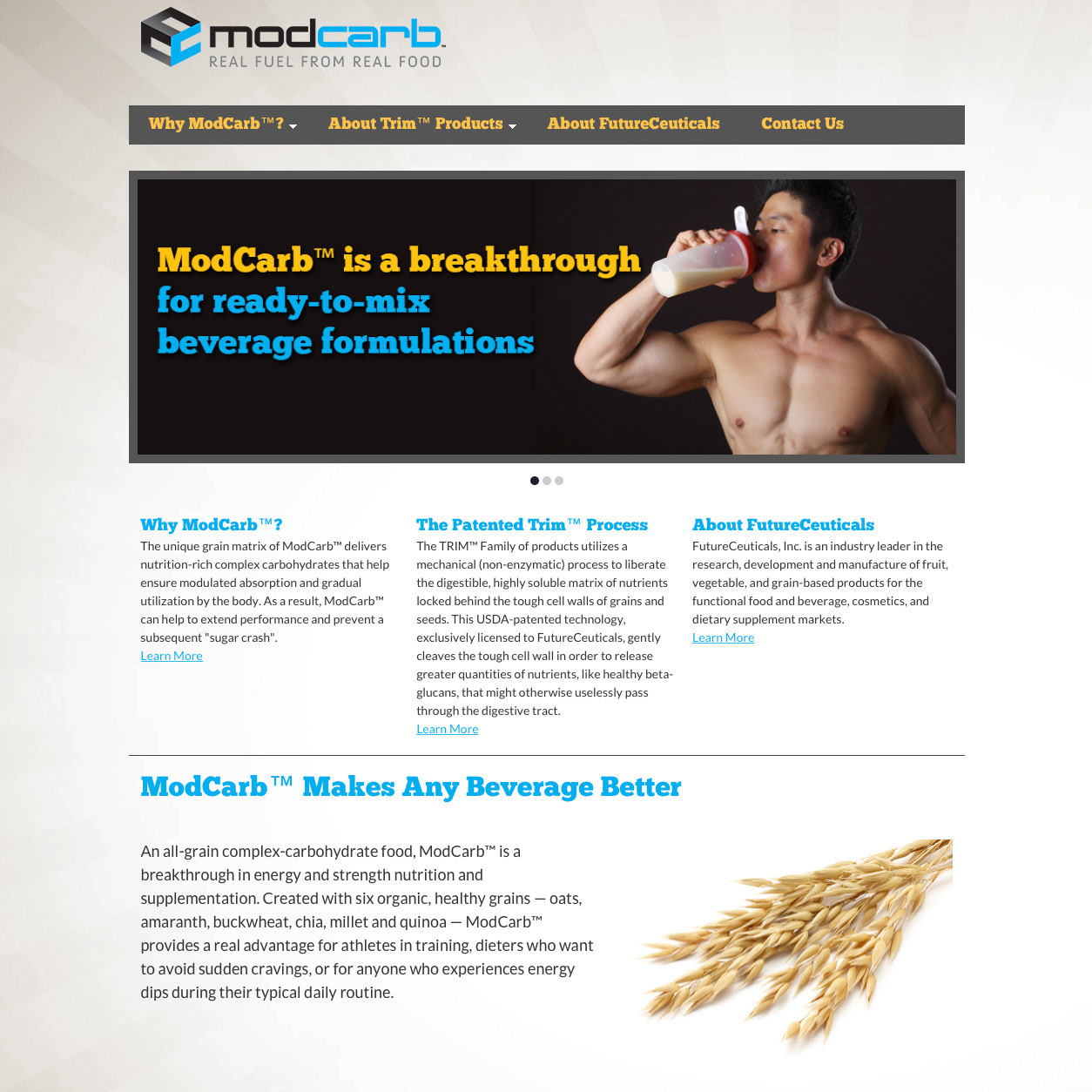 www.modcarb.com built using Drupal