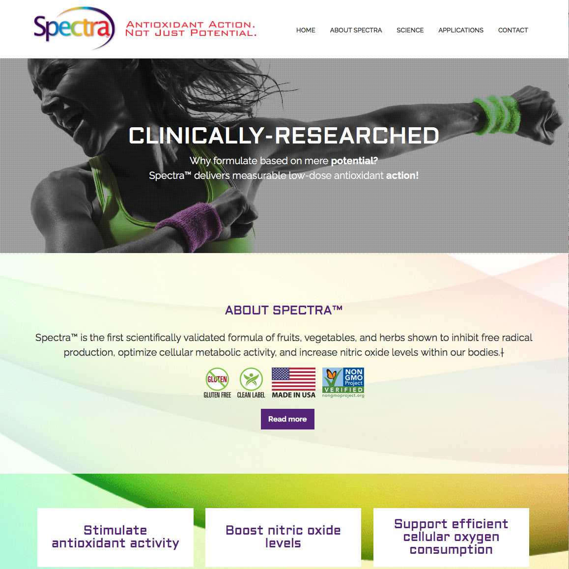 www.antioxidant-action.com built using Drupal