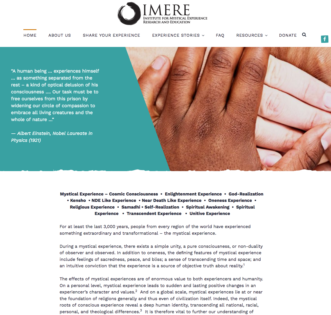 imere.org built using Wordpress