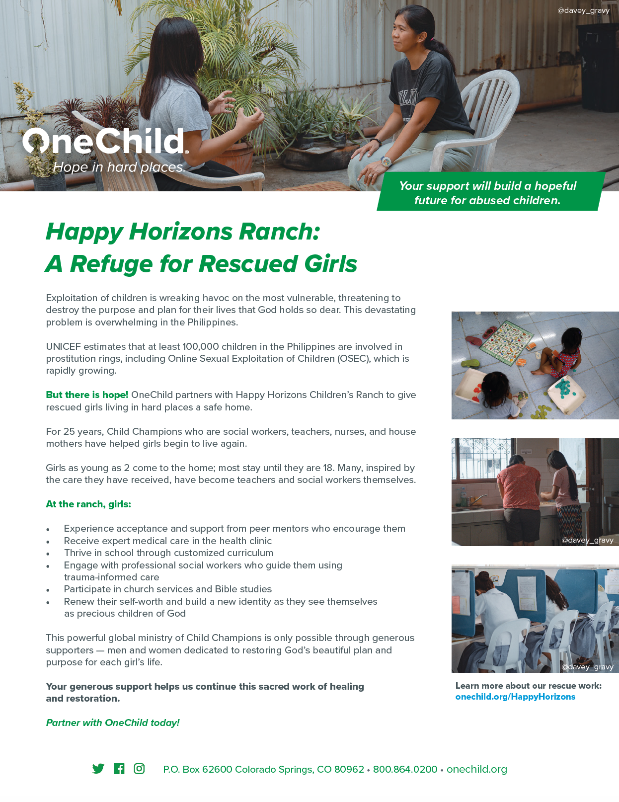 Happy Horizons Ranch OneSheet