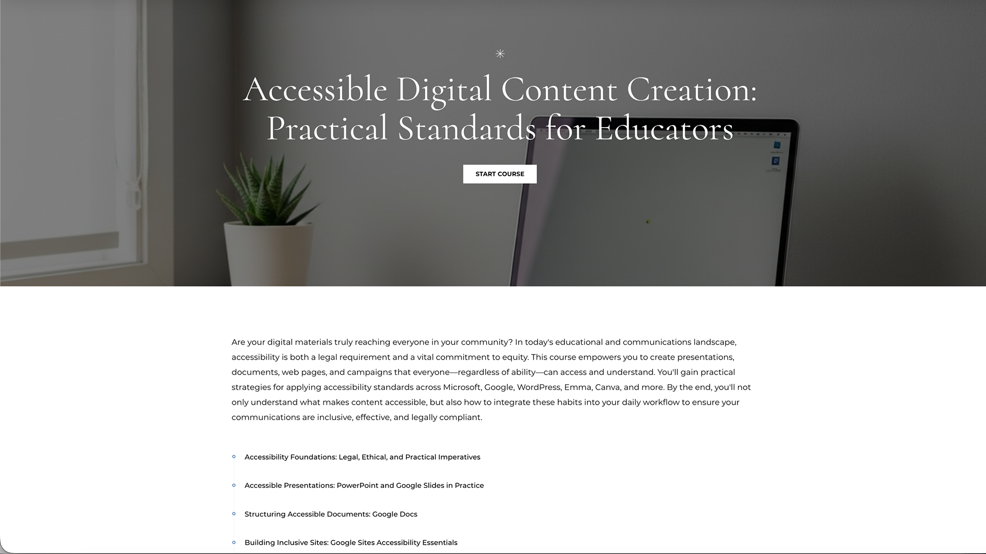 RISE 360 Accessibility Course