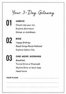 3 day plan