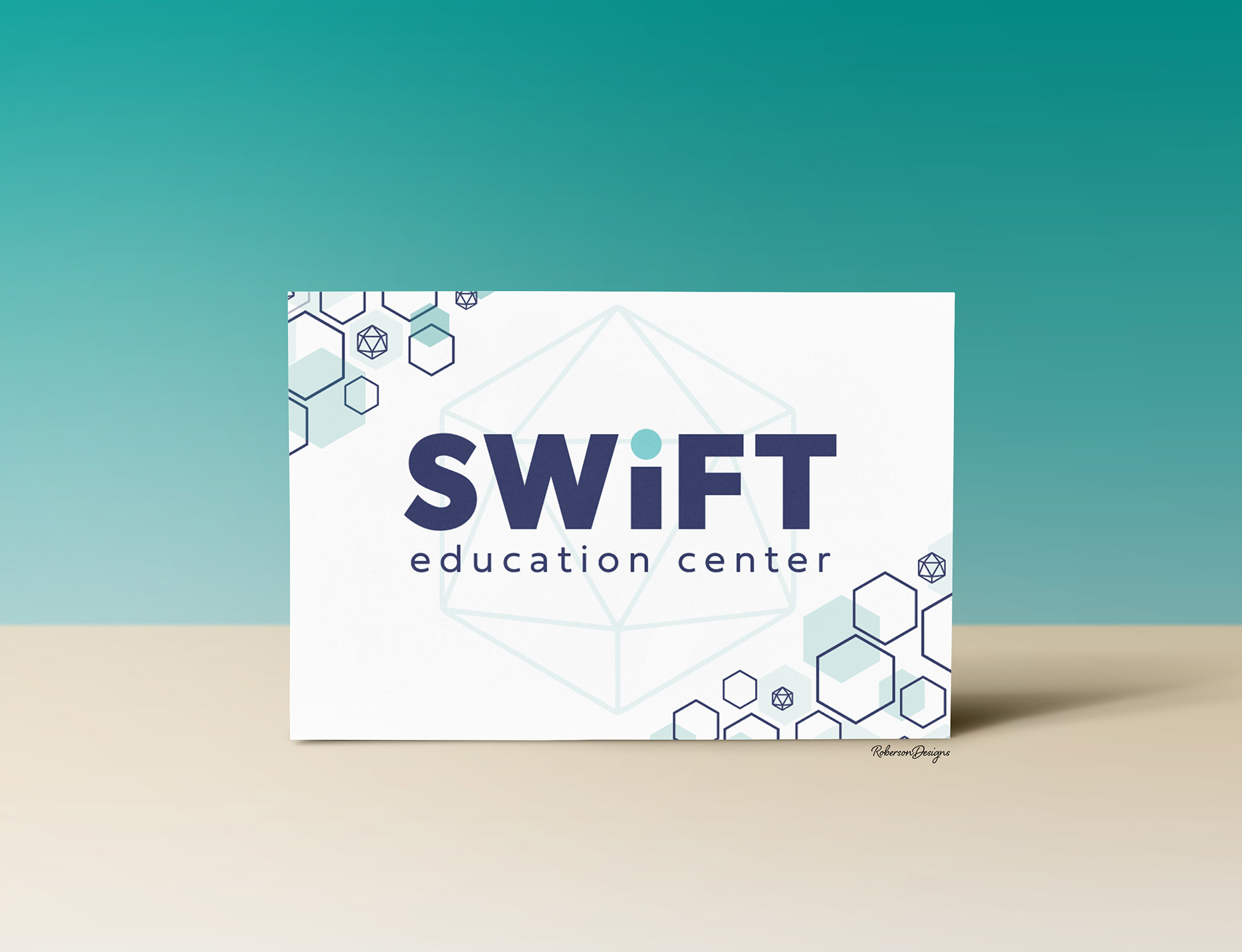 SWIFT Branded Notecard