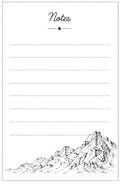 notes page
