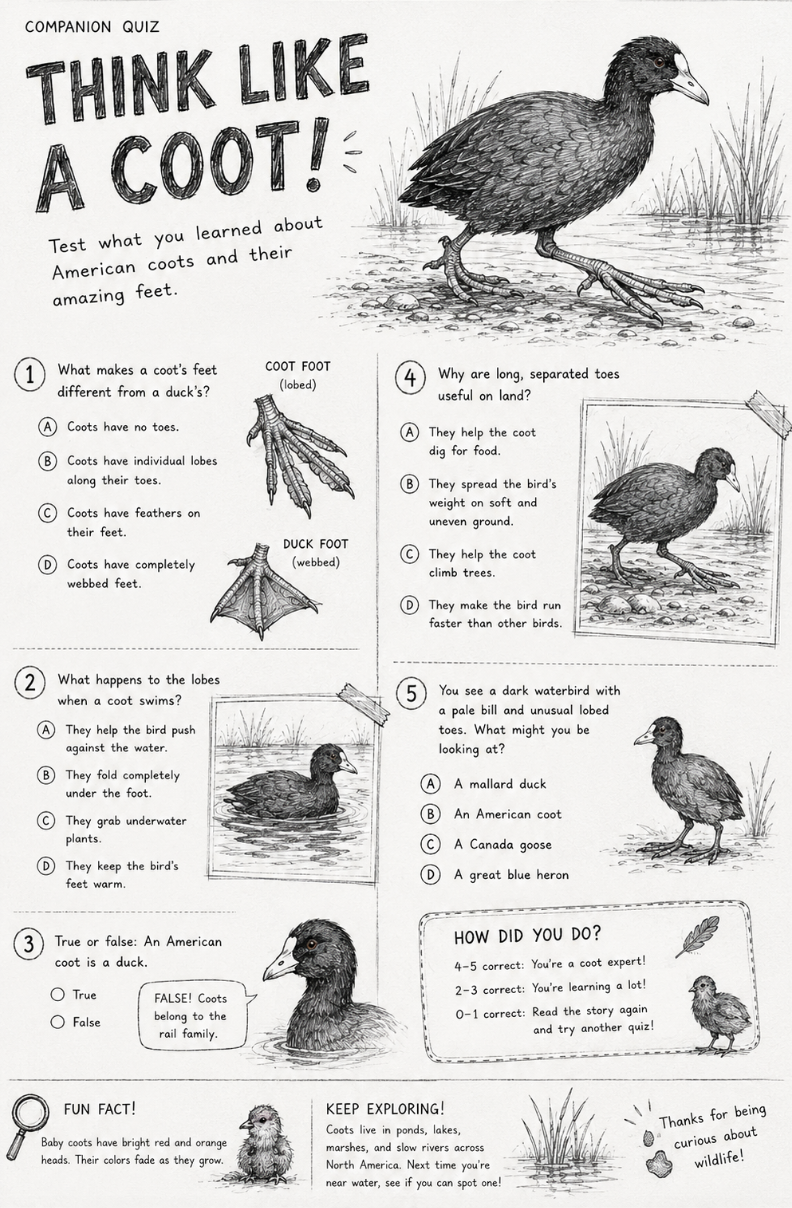 Companion Quiz for American Coot