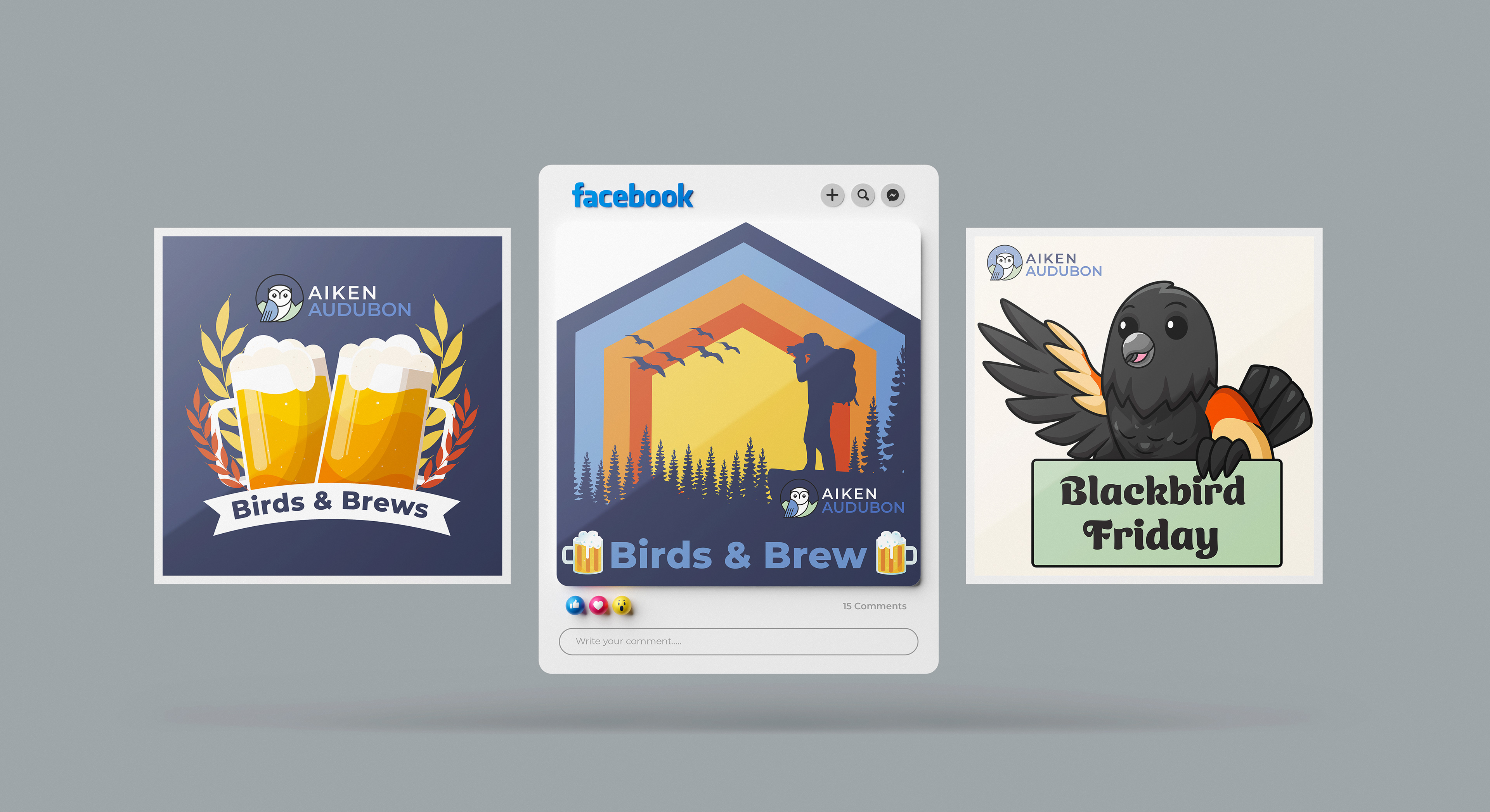 Aiken Audubon Social Media Posts