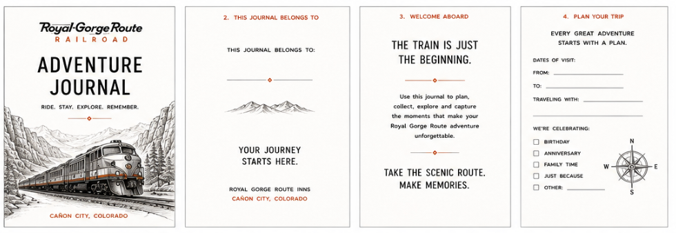 Royal Gorge Route Railroad Journal Storyboard