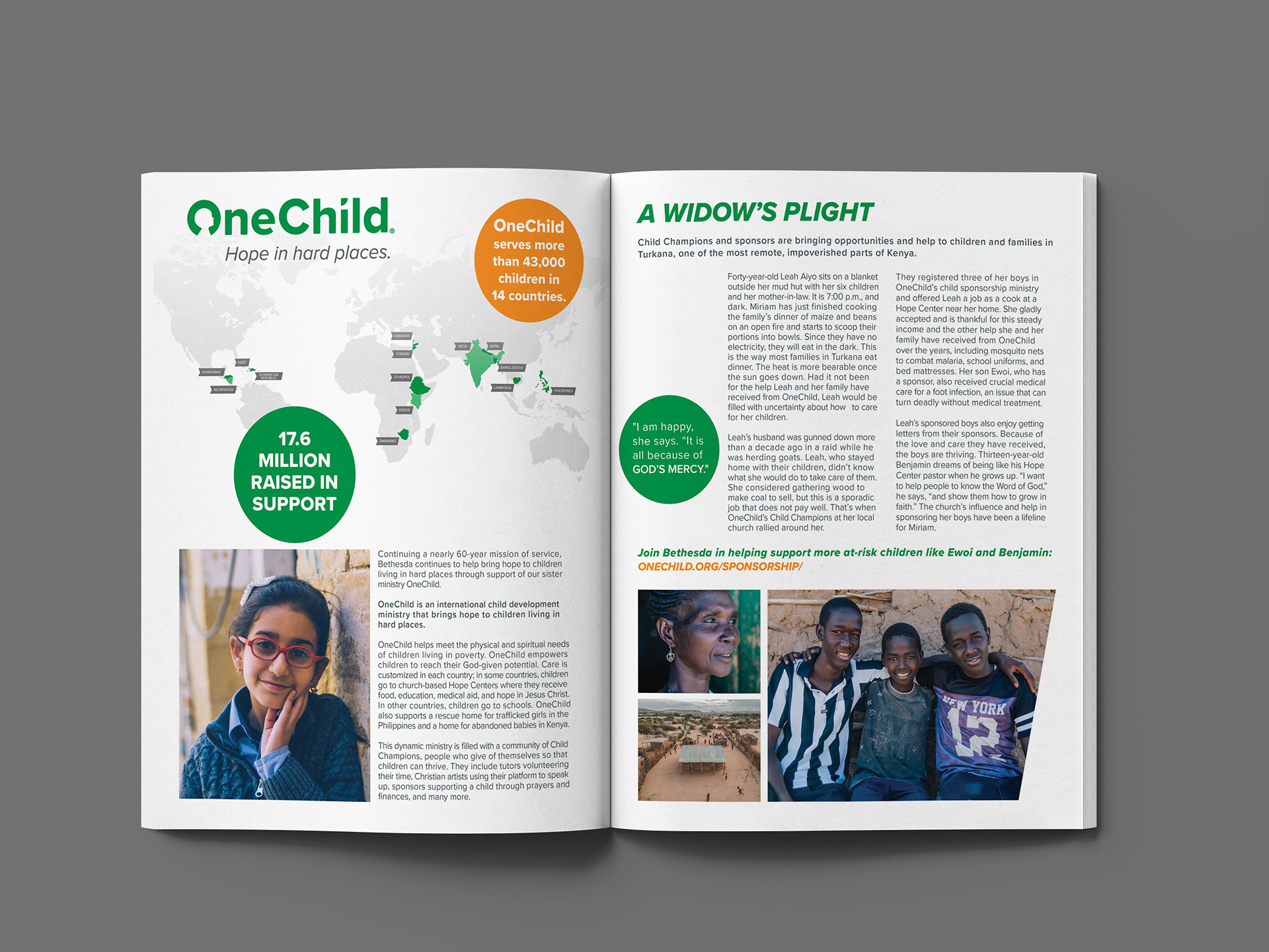 Bethesda Magazine Spread