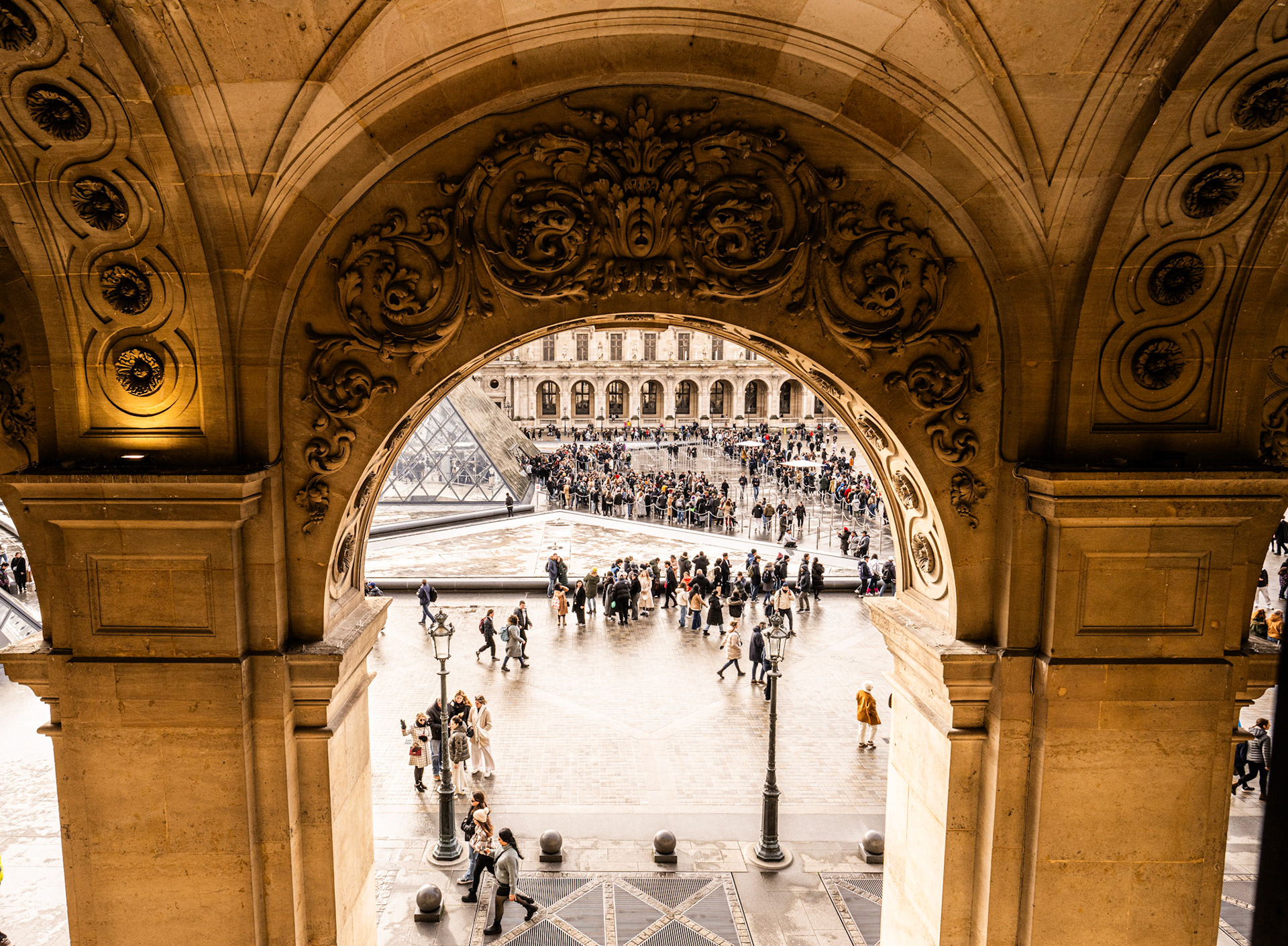 Musée du Louvre, Paris, France · January 3, 2024 · Nikon Z 9 · Nikkor Z 20mm f/1.2 S · 1/125 sec f/10 ISO 320