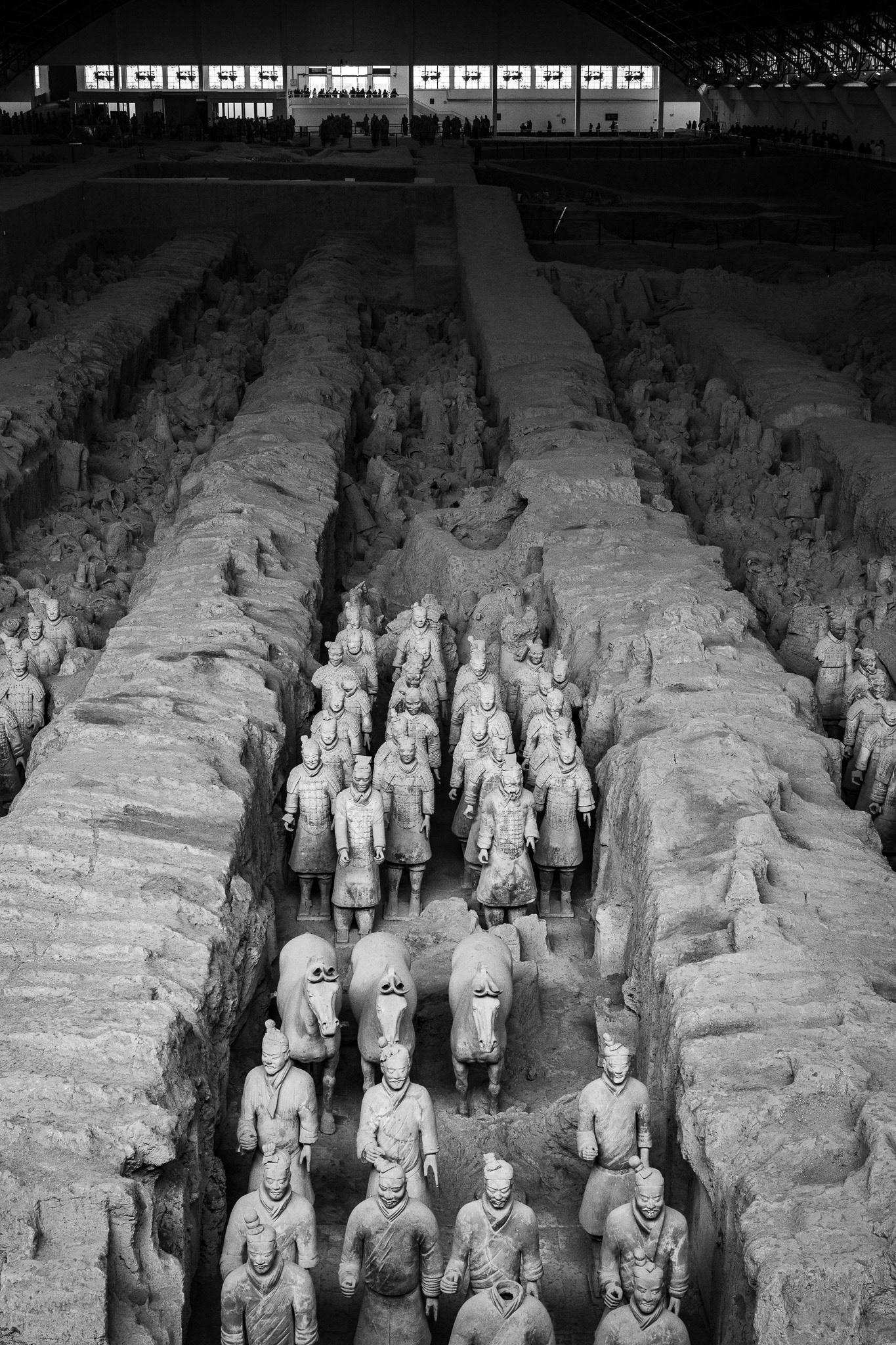 Terracotta Warriors, Emperor Qinshihuang’s Mausoleum Site Museum, Xi’an, Shaanxi, China · January 4, 2025 · Nikon Z 9 · Nikkor Z 50mm f/1.2 S · 1/100 sec f/8.0 ISO 2800