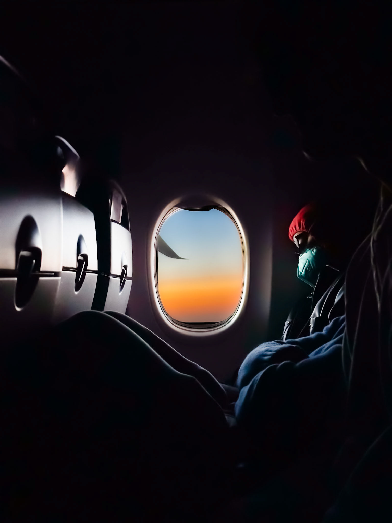 Air China flight CA983, Beijing, China · May 10, 2024 · Apple iPhone 14 Pro Max · iPhone 14 Pro Max back triple camera 6.86mm f/1.78 · 1/60 sec f/1.8 ISO 80