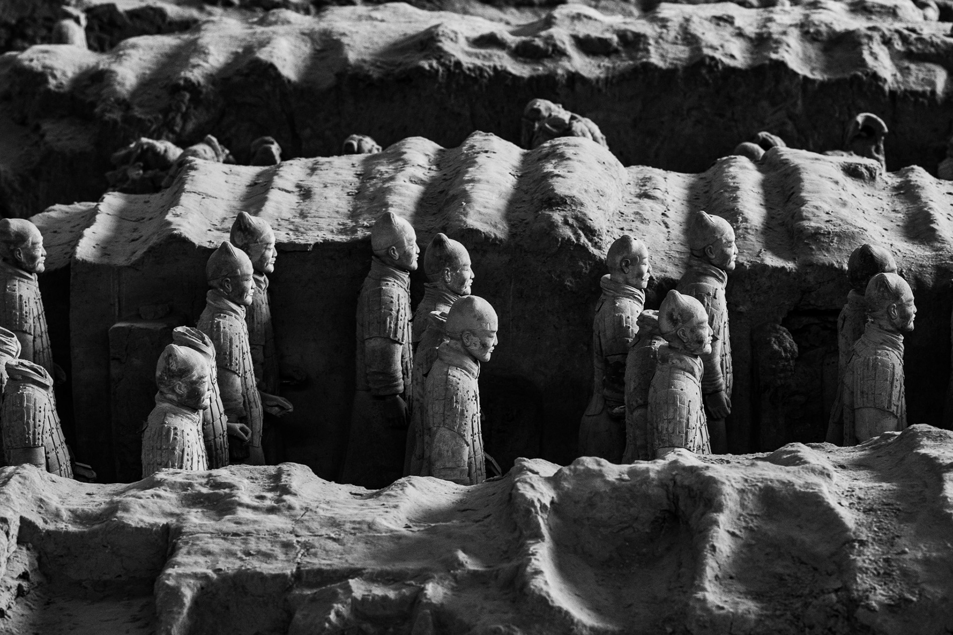 Terracotta Warriors, Emperor Qinshihuang’s Mausoleum Site Museum, Xi’an, Shaanxi, China · January 4, 2025 · Nikon Z 9 · Nikkor Z 135mm f/1.8 S Plena· 1/125 sec f/3.5 ISO 2200