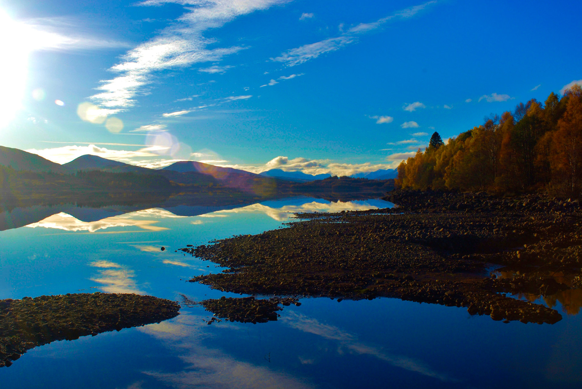 Loch Garry, Scotland · November 2, 2008 · Nikon D200 · 24.0 mm f/2.8 · 1/80 sec f/14 ISO 200