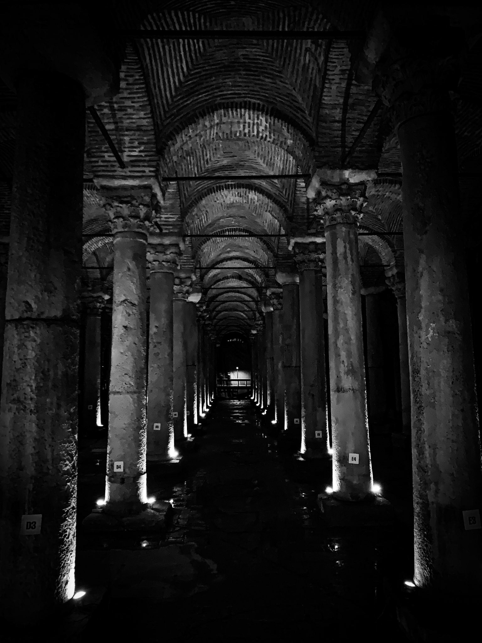 Basilica Cistern, Istanbul, Turkey · February 28, 2020 · Apple iPhone XS Max · iPhone XS Max back dual camera 4.25 mm f/1.8 · 1/4 sec f/1.8 ISO 1000
