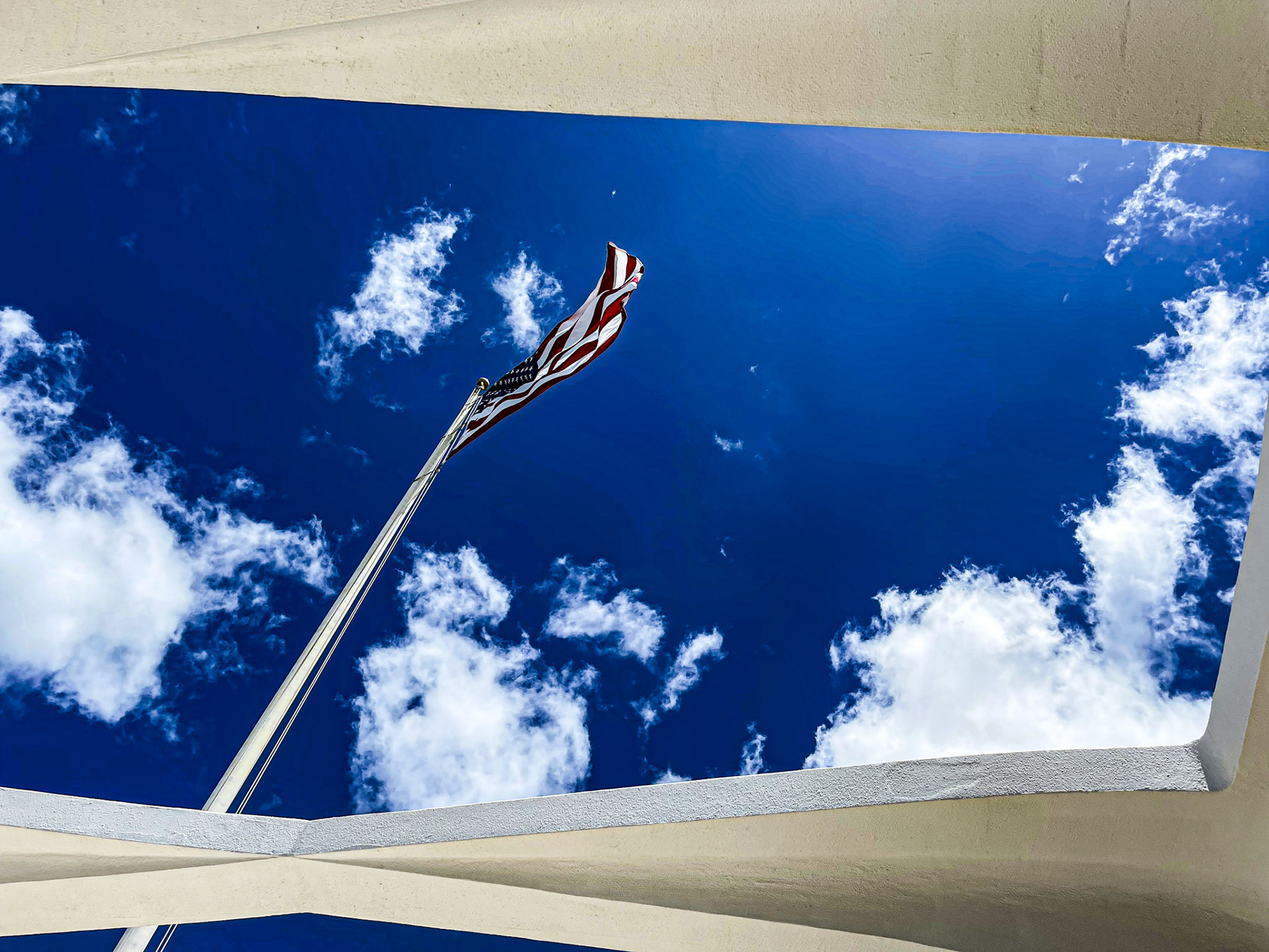 USS Arizona, Pearl Harbor, Oahu, Hawaii, USA · July 31, 2021 · Apple iPhone 12 Pro Max · iPhone 12 Pro Max back triple camera 5.1 mm f/1.6 · 1/7000 sec f/1.6 ISO 32