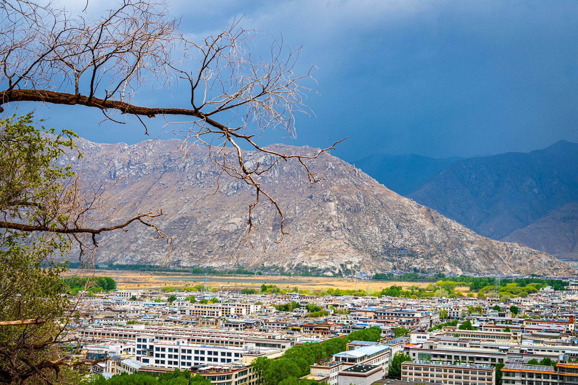 View from Potala Palace, Lhasa, Tibet, China · April 24, 2024 · Nikon Z 9 · Nikkor Z 50mm f/1.2 S · 1/250 sec f/16 ISO 180