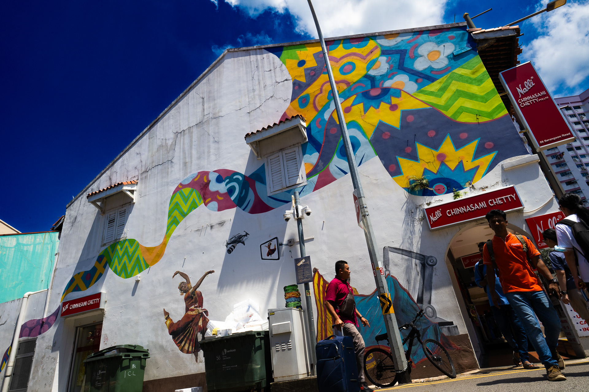 Little India, Singapore · May 17, 2025 · Nikon Z 9 · Nikkor Z 20mm f/1.8 S · 1/200 sec f/16 ISO 220