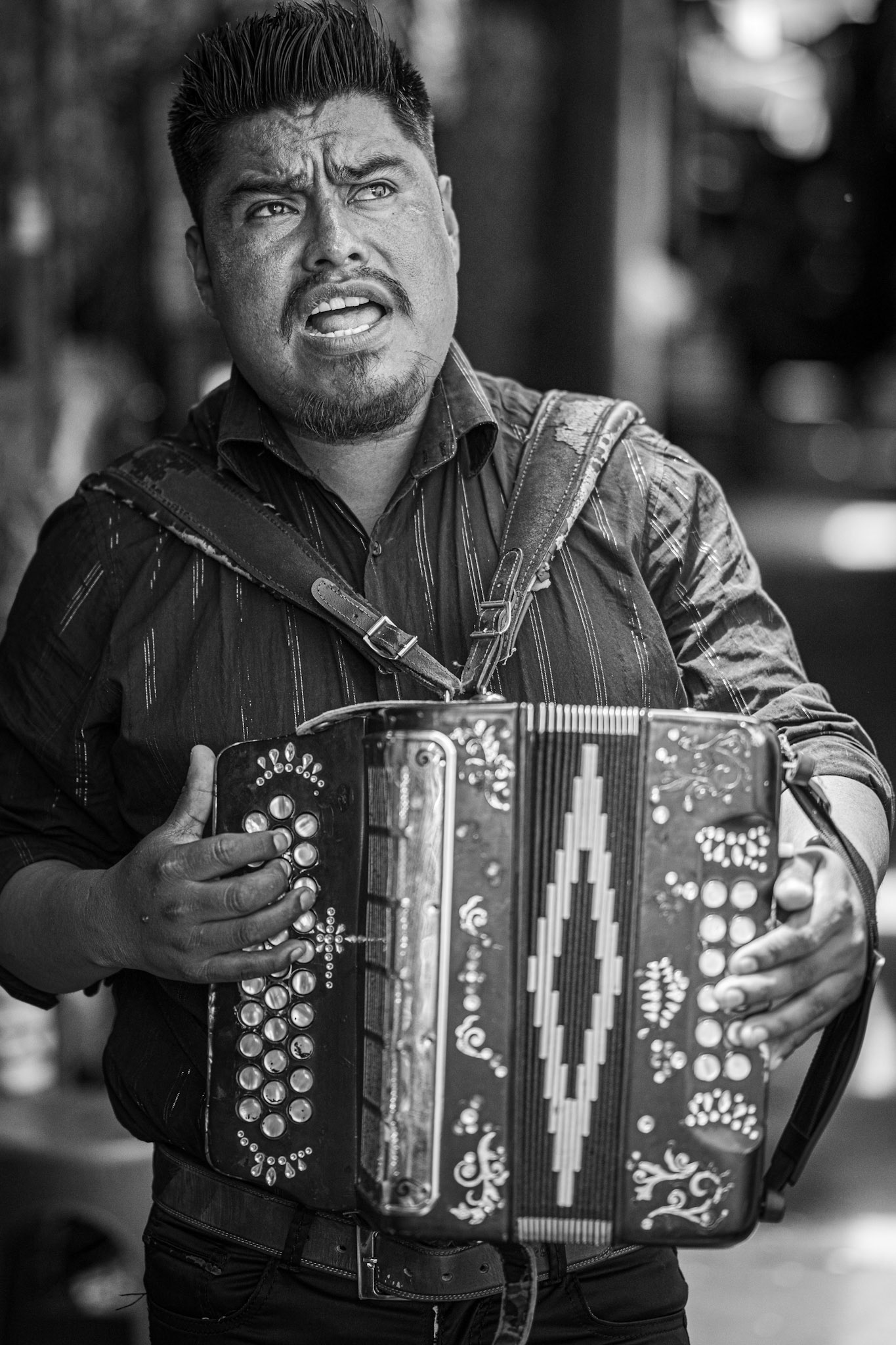 Mariachi, Oaxaca, Mexico · August 25, 2022 · Nikon Z 9 · Nikkor Z 85mm f/1.8 S · 1/640 sec f/1.8 ISO 360
