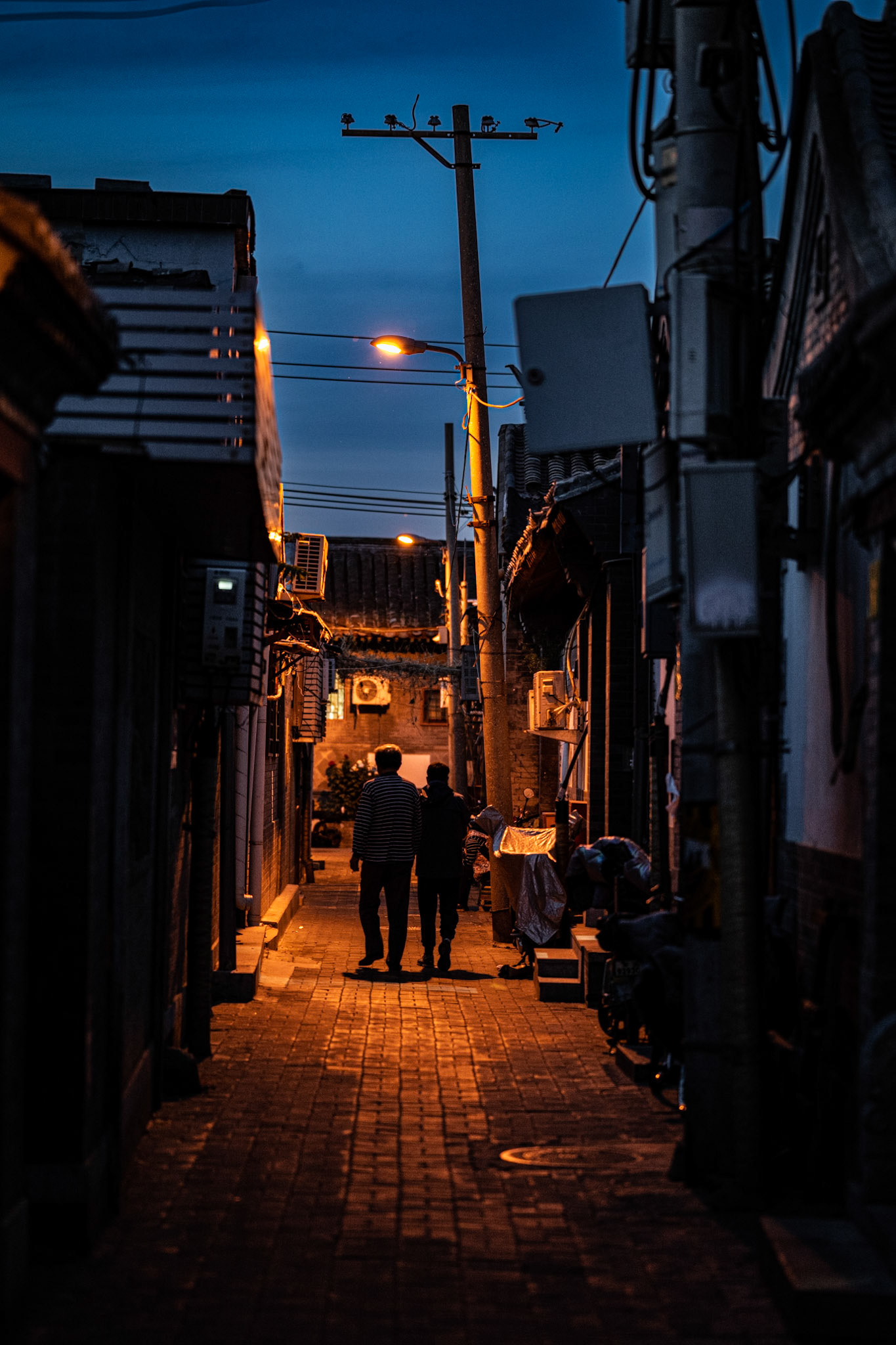 Hutong, Beijing, China · May 7, 2023 · Nikon Z 9 · Nikkor Z 85 mm f/1.8 S · 1/125 sec f/1.8 ISO 2800