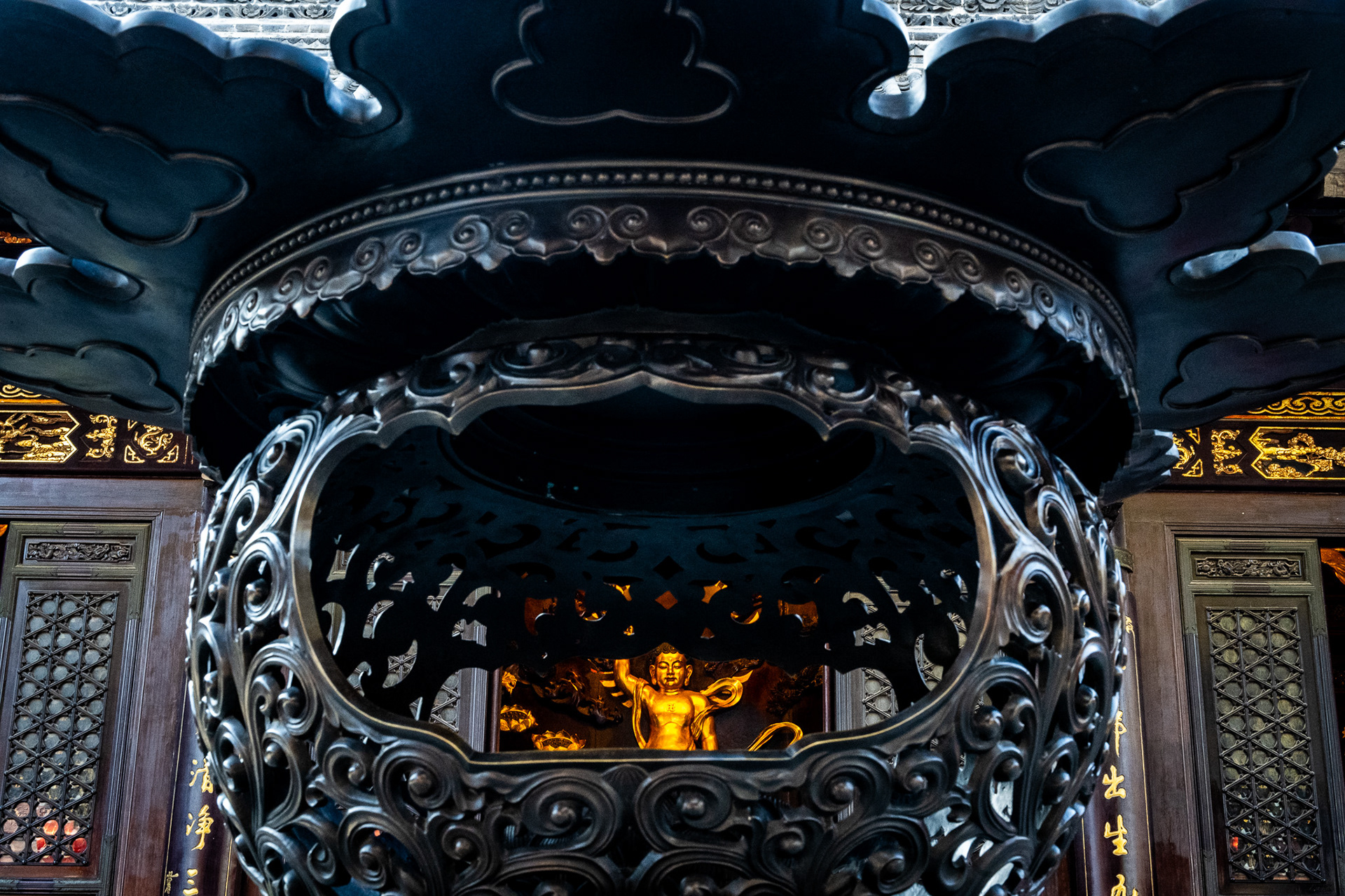 Giant Wild Goose Pagoda Xi'an Shaanxi, China · January 5, 2025 · Nikon Z 9 · Nikkor Z 50mm f/1.2 S · 1/100 sec f/16 ISO 4500
