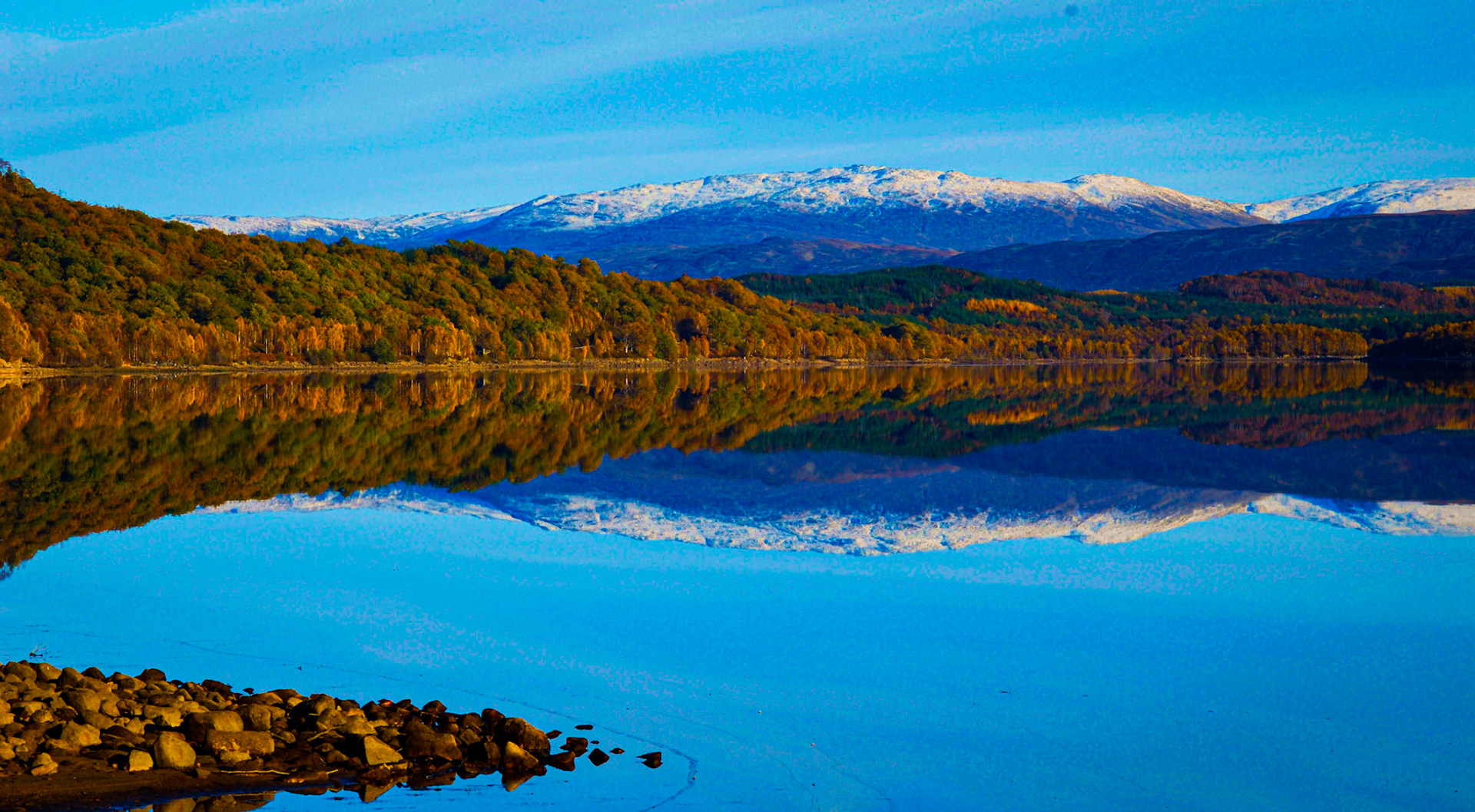 Loch Garry, Scotland · November 2, 2008 · Nikon D200 · 85.0 mm f/1.8 · 1/125 sec f/16 ISO 200