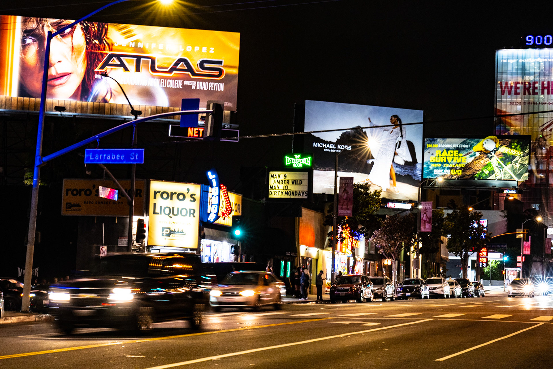West Hollywood, Los Angeles, California, USA · May 10, 2024 · Nikon Z 9 · Nikkor Z 85mm f/1.2 S · 1/20 sec f/8.0 ISO 1600