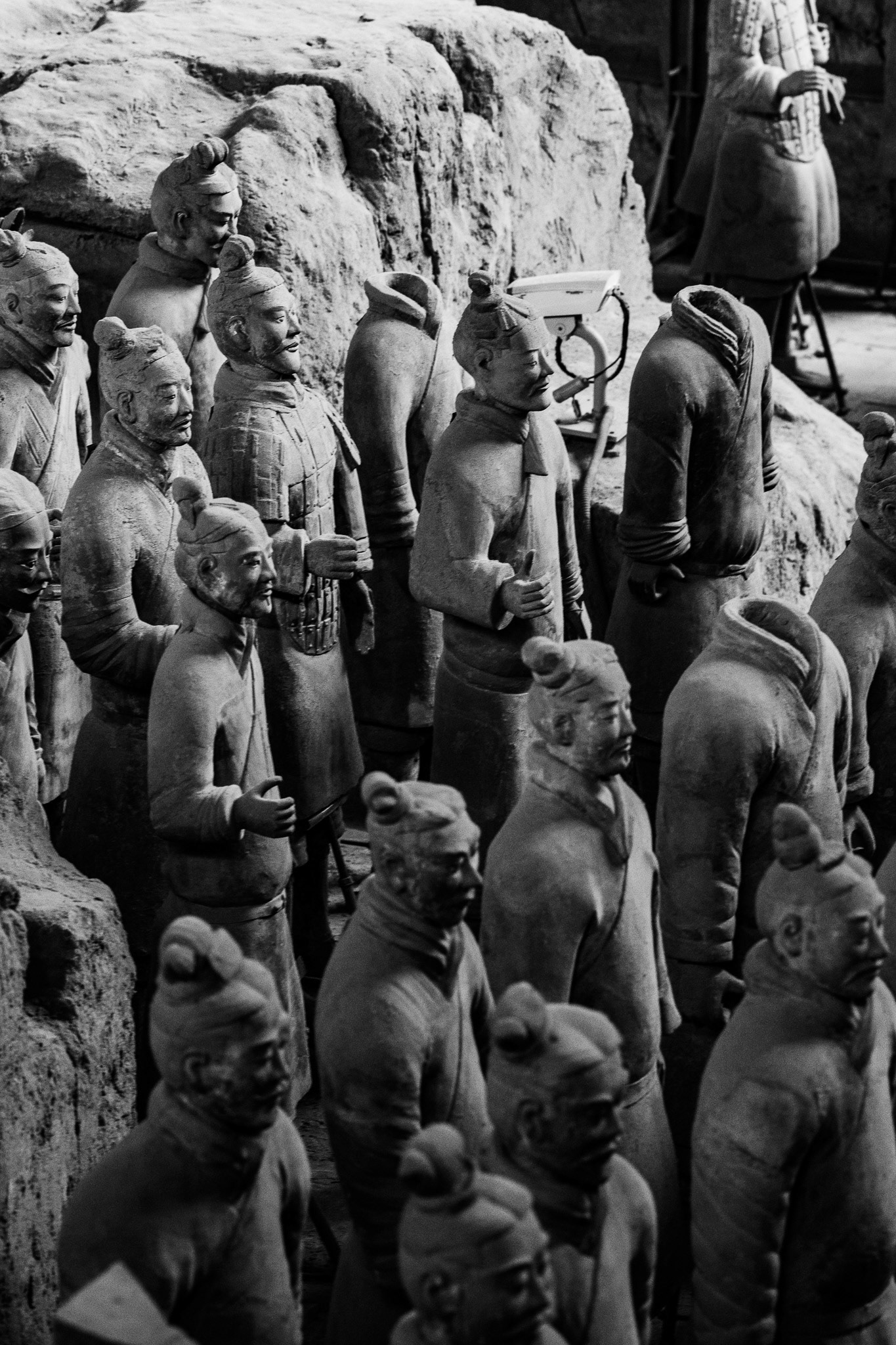 Terracotta Warriors, Emperor Qinshihuang’s Mausoleum Site Museum, Xi’an, Shaanxi, China · January 4, 2025 · Nikon Z 9 · Nikkor Z 135mm f/1.8 S Plena· 1/100 sec f/4.5 ISO 3600